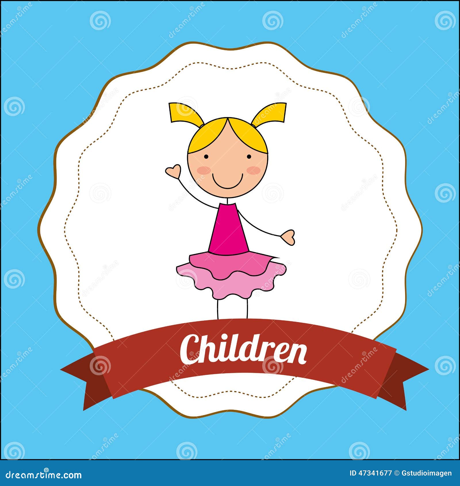 Children design stock vector. Illustration of background 47341677