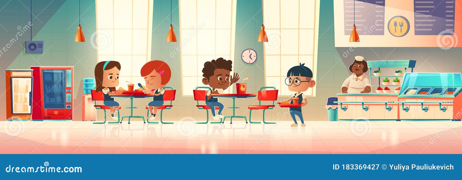 https://thumbs.dreamstime.com/z/children-eat-school-canteen-children-eat-school-canteen-vector-cartoon-illustration-cafeteria-interior-tables-chairs-183369427.jpg