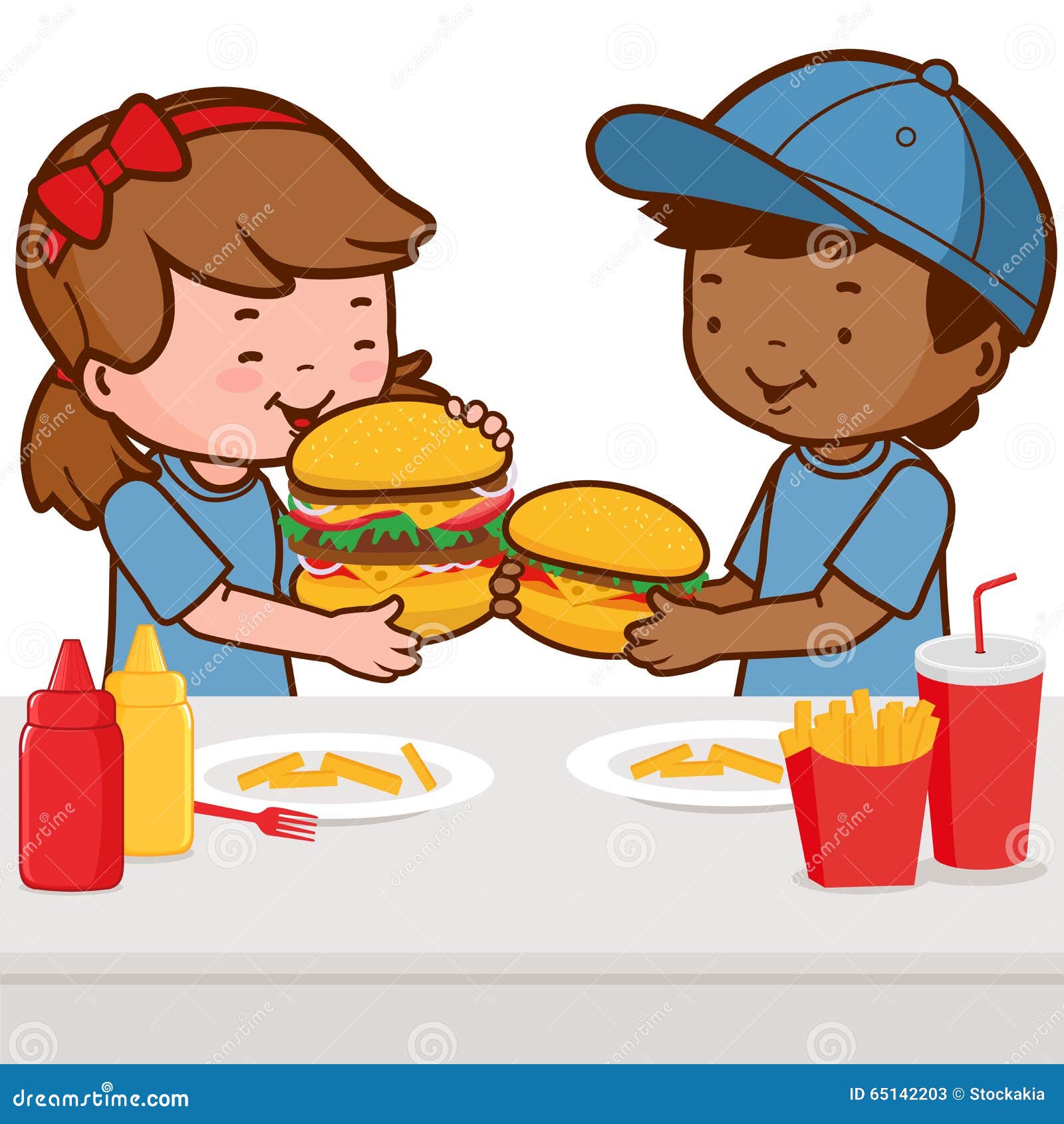 food for kids clipart