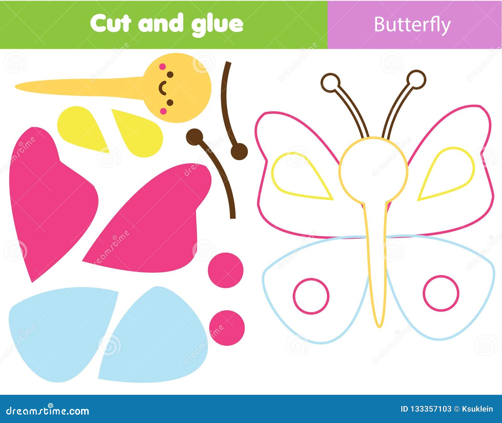 Cut Glue Animals Stock Illustrations – 739 Cut Glue Animals Stock