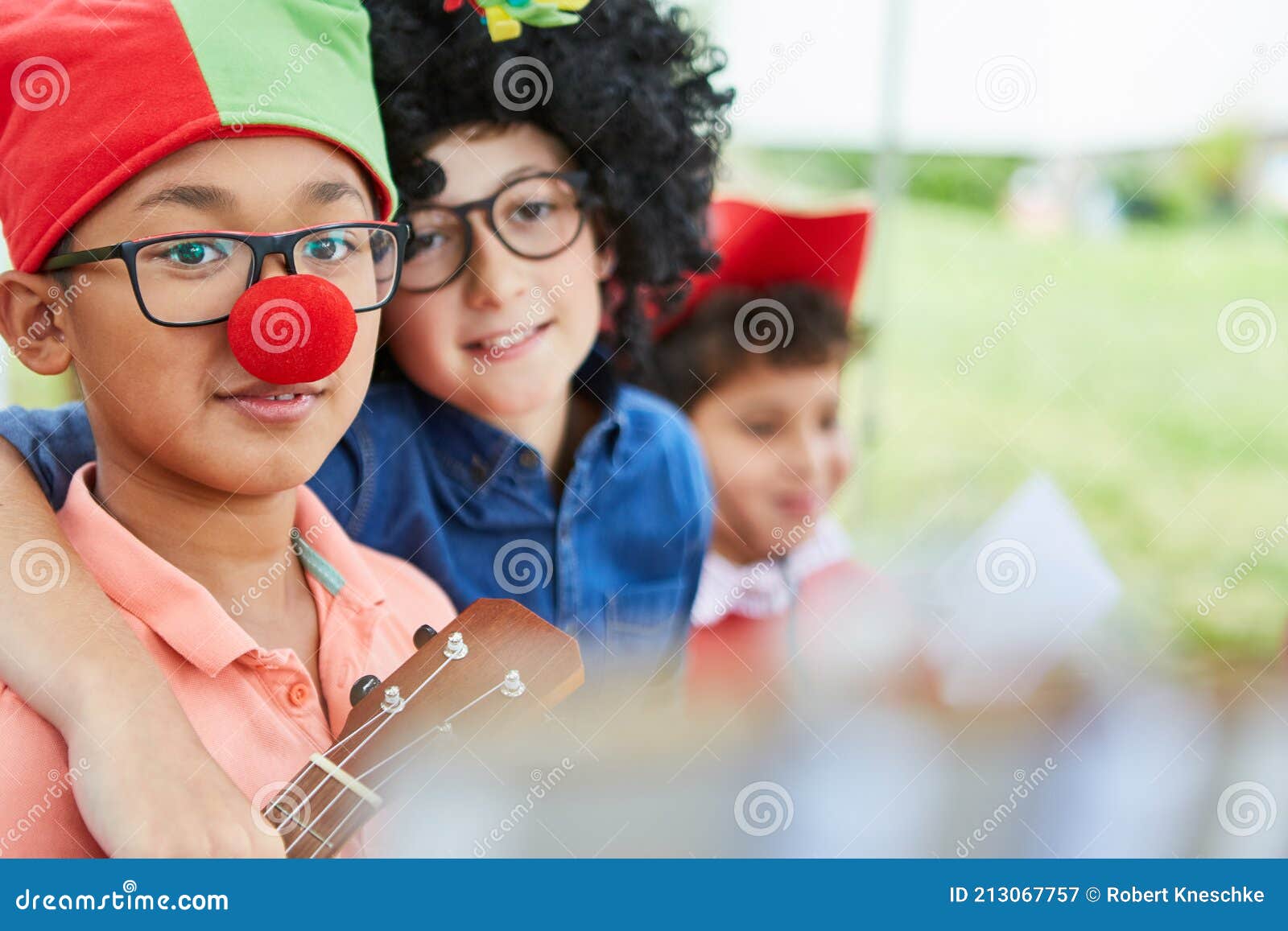 Children in Funny Disguise at the Talent Show Stock Image - Image of kids,  play: 213067757