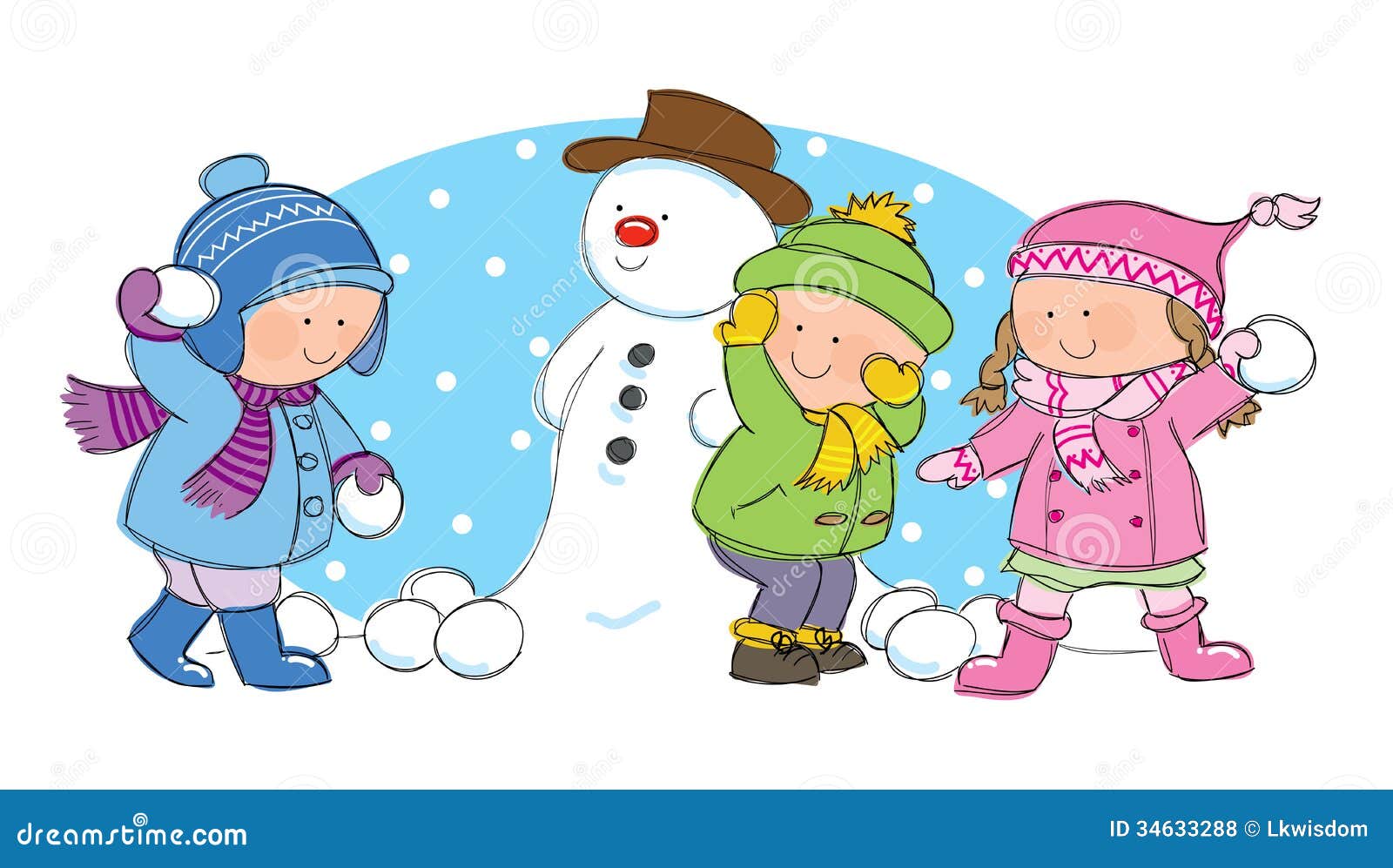 Children Having Snowball Fight Stock Illustrations 50 Children Having Snowball Fight Stock Illustrations Vectors Clipart Dreamstime