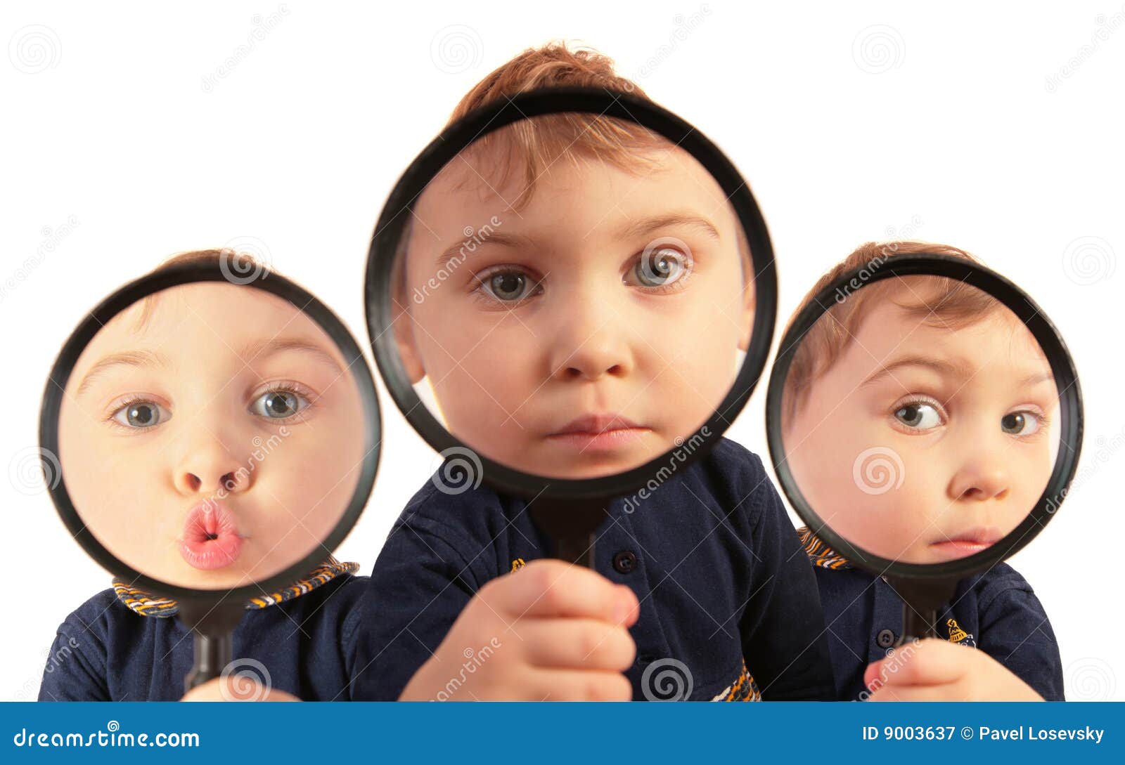 Three Magnifiers Stock Photography | CartoonDealer.com #75834650