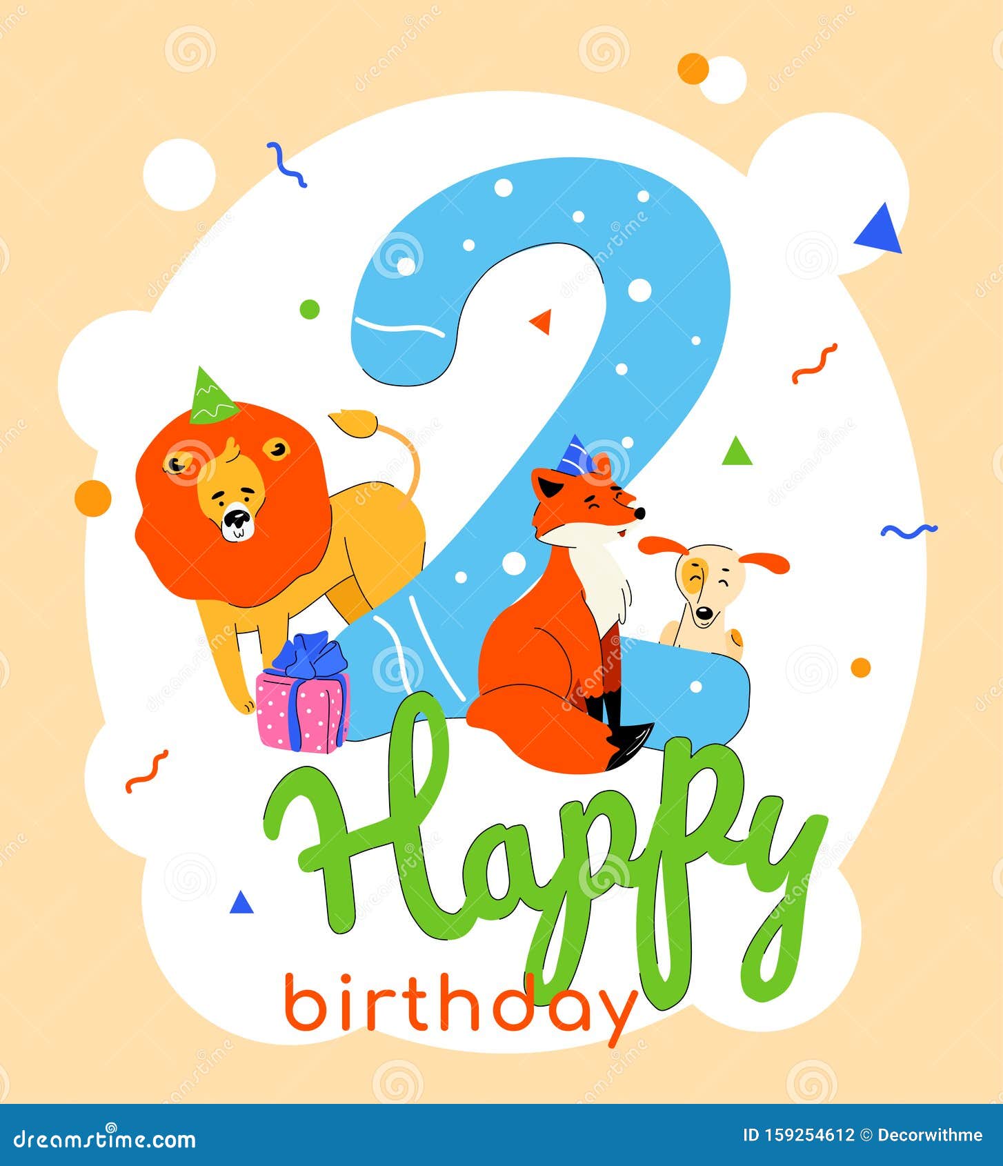 Happy Birthday Greeting Card 3D Animals Dog Boy Girl Son Daughter Card LC