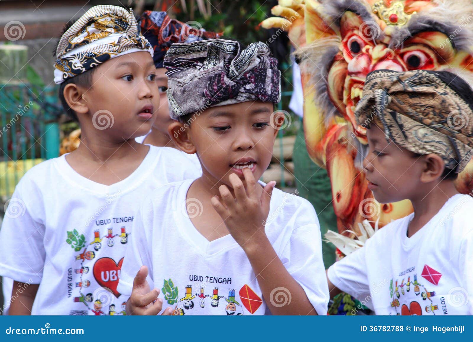 Children at Ogoh Ogoh, New Years Eve,Bali, Indonesia Editorial Stock ...