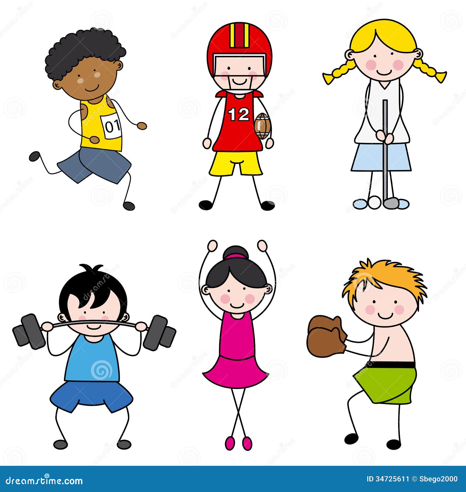 sport clip art cartoon - photo #31