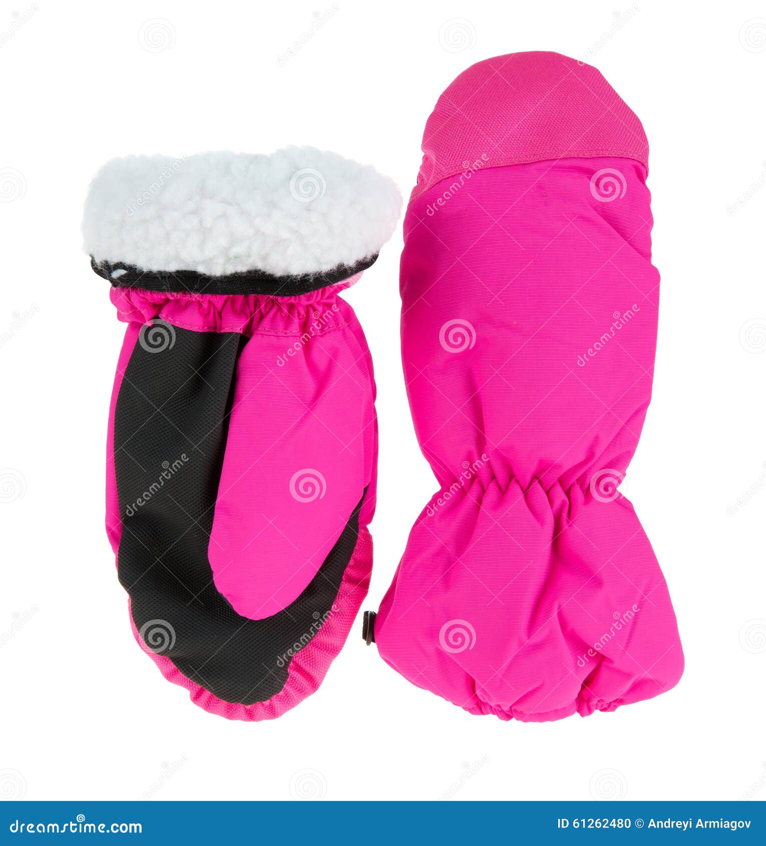 Children S Autumnwinter Mittens Stock Photo Image of children, cold