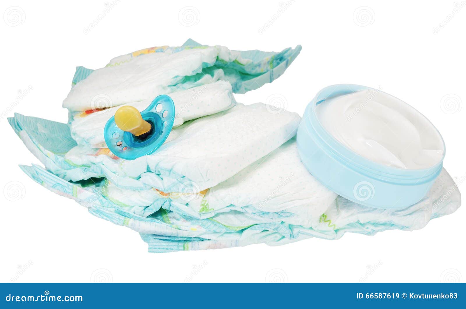 Children S Bath Products and Hygiene Items Stock Image Image of group