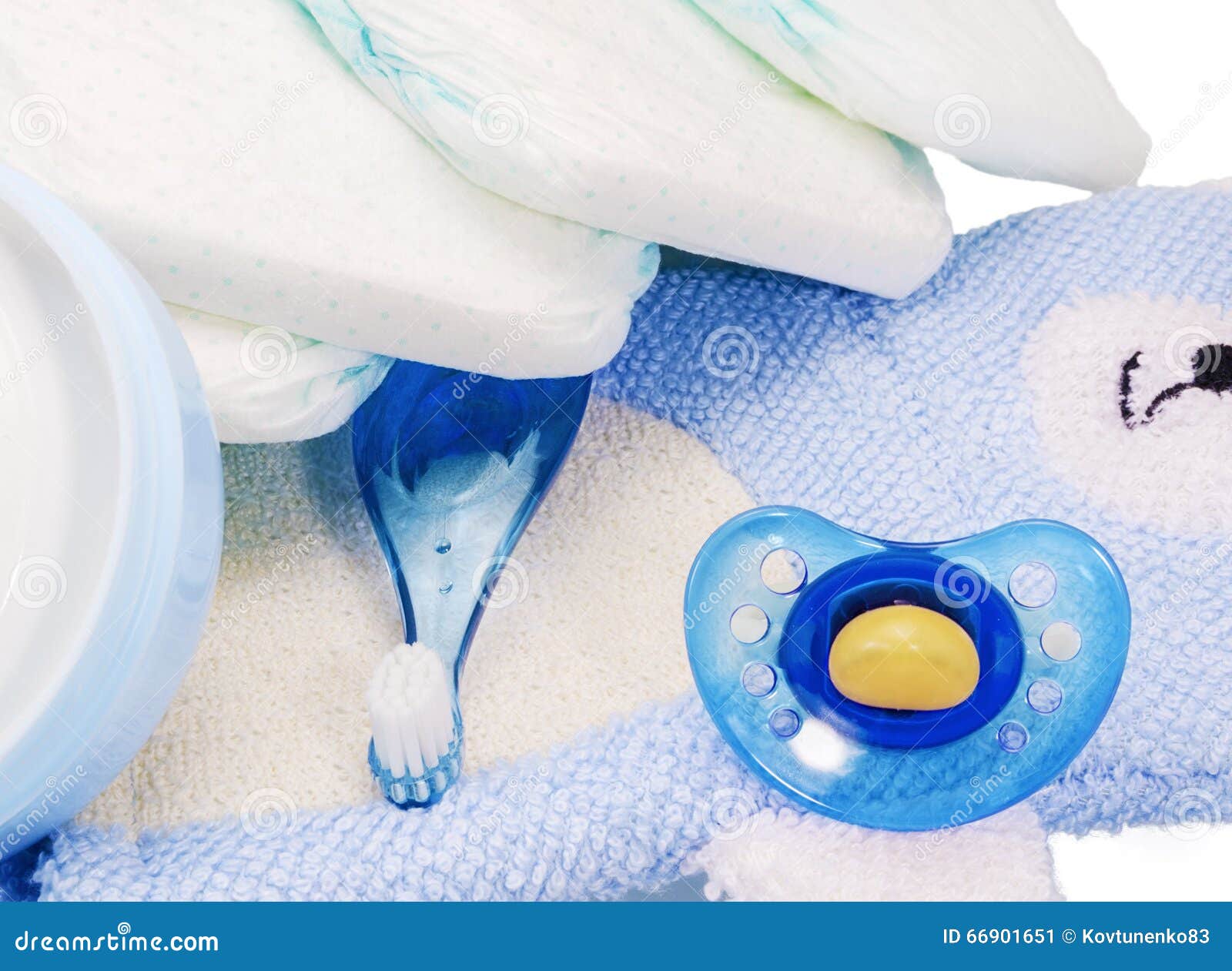 Children S Bath Products and Hygiene Items Stock Image Image of goods