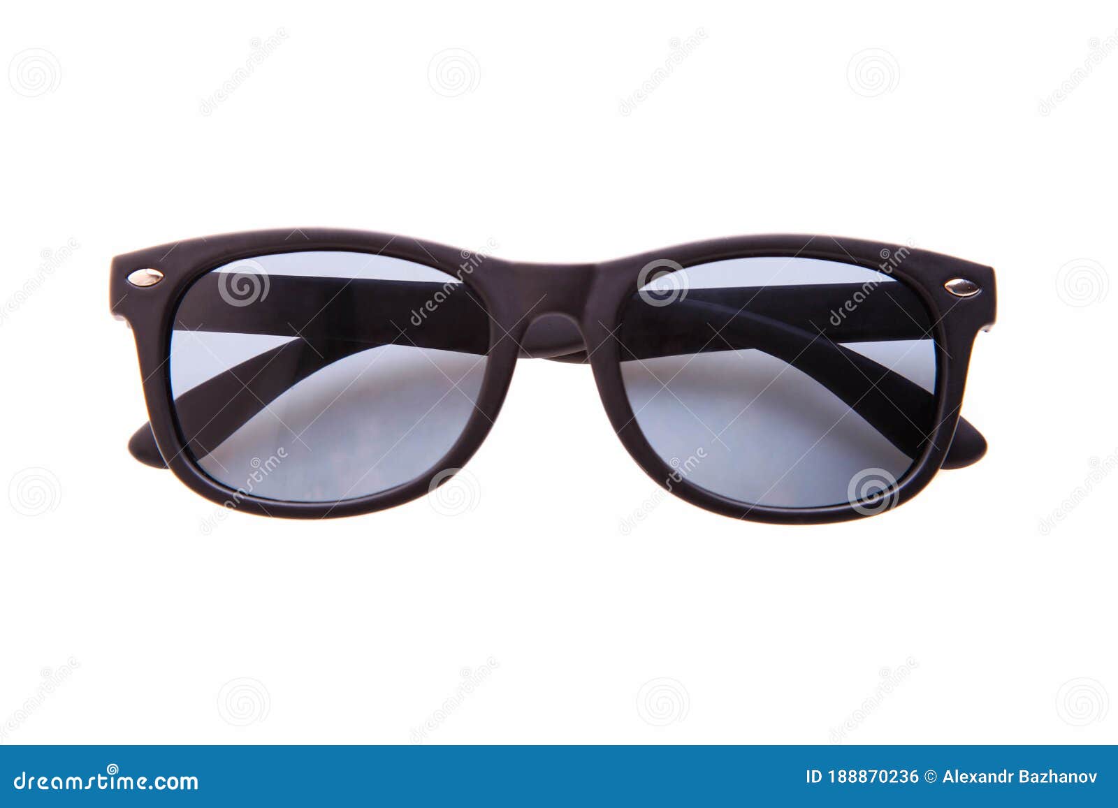Children`s Black Sunglasses Stock Photo - Image of white, lens: 188870236