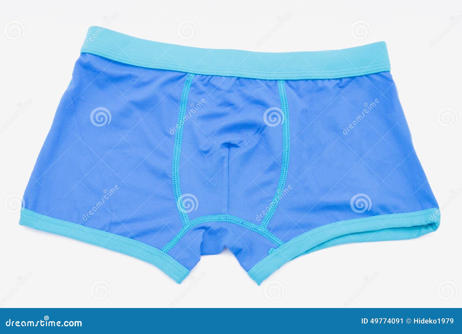 Children S Blue Swimming Shorts Isolated on White Background. Stock ...