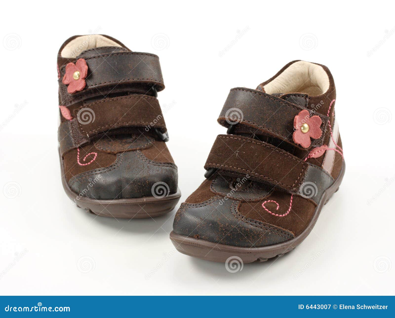 Children s brown shoes stock image. Image of shoe, toddler 6443007