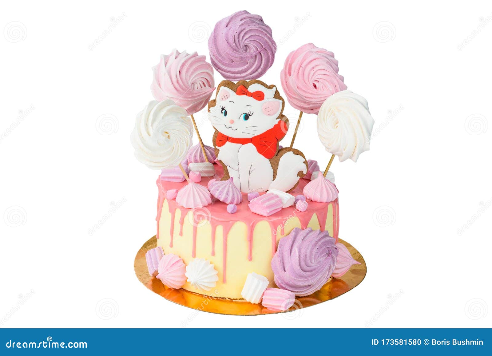 Adorable Marie Cake from Disney's The Aristocats