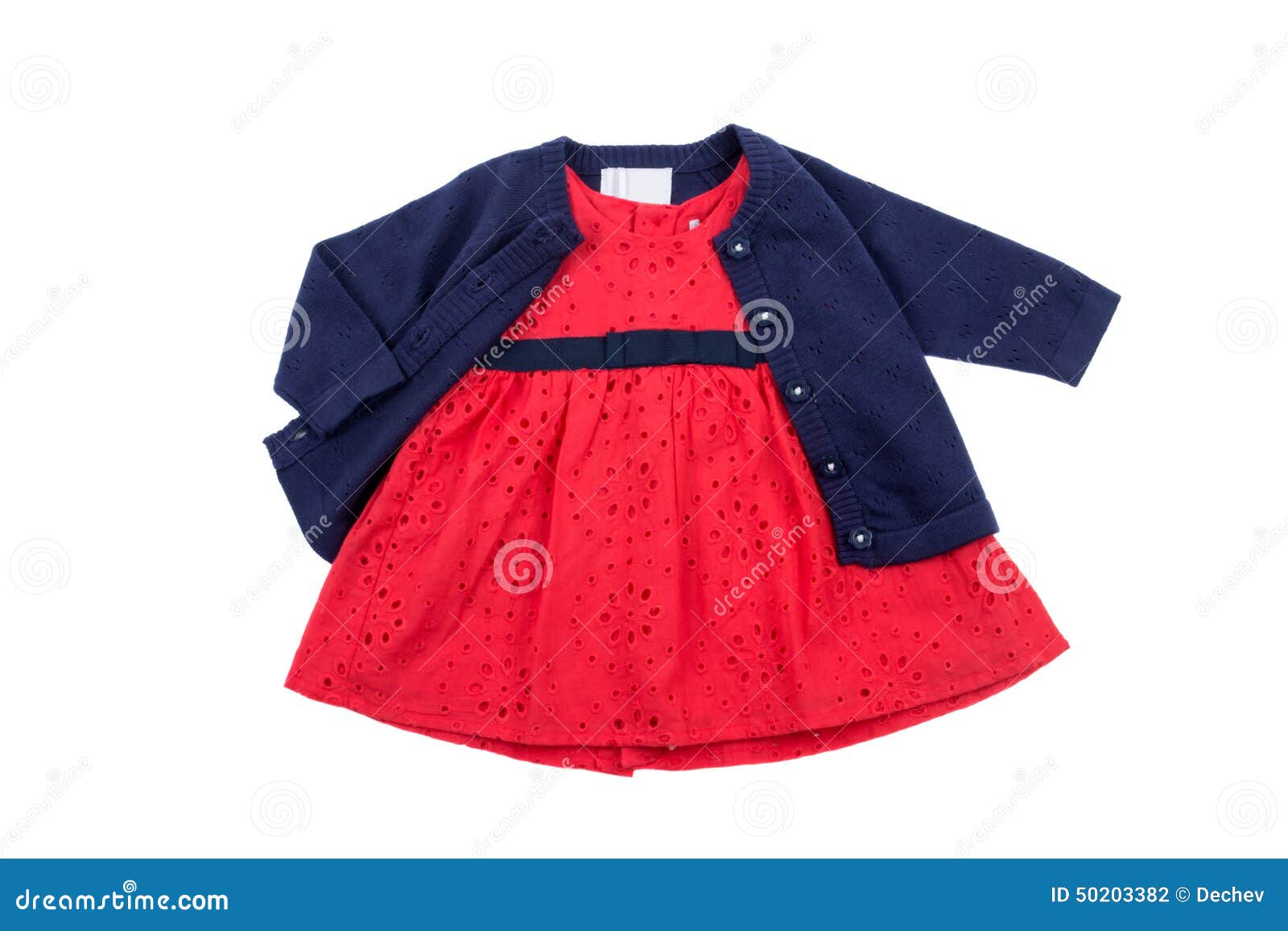 Children S Clothes, for Girl, Isolated Stock Photo - Image of skirt ...