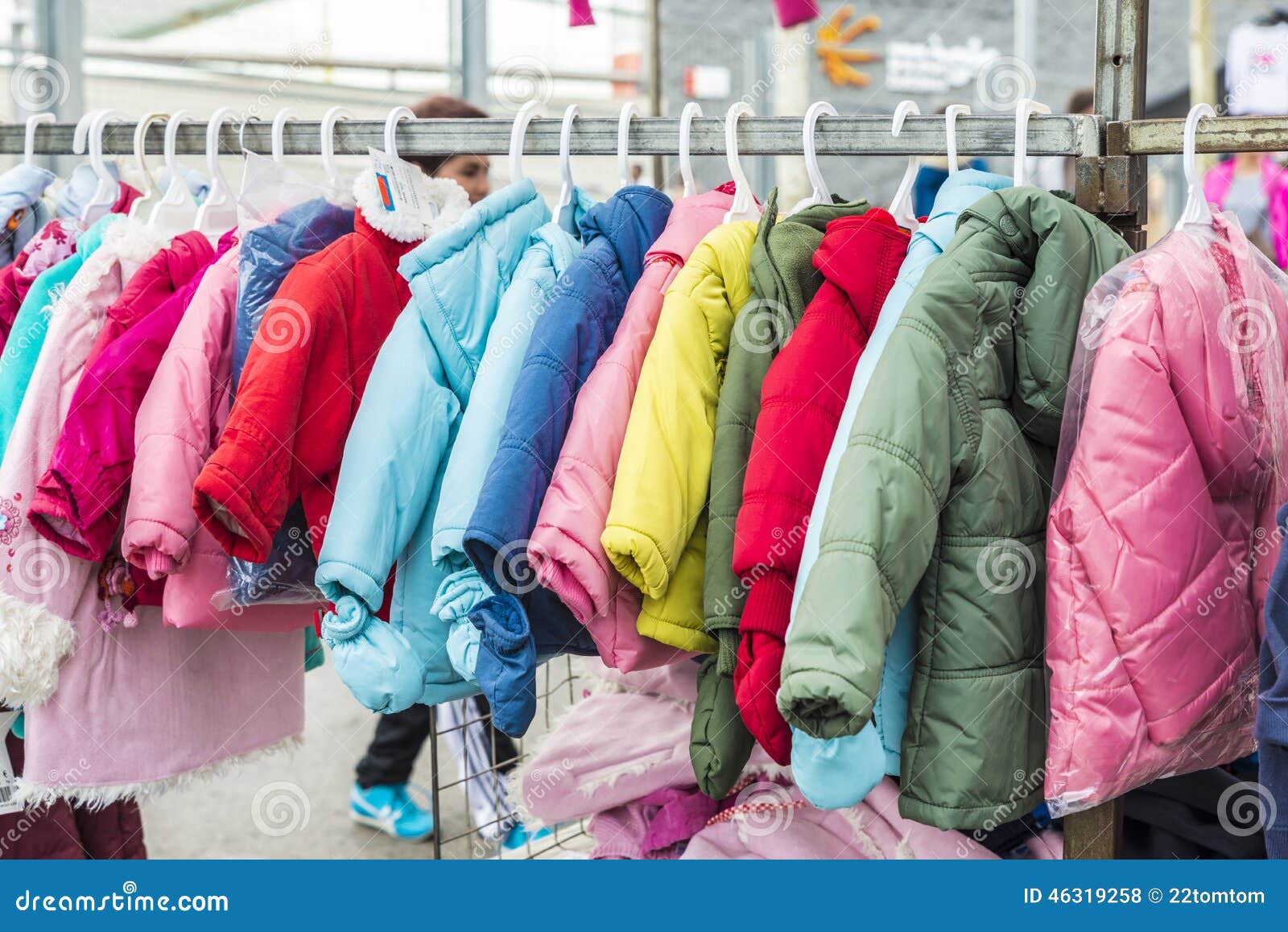 Children S Clothing Store at a Flea Market Editorial Stock Photo ...