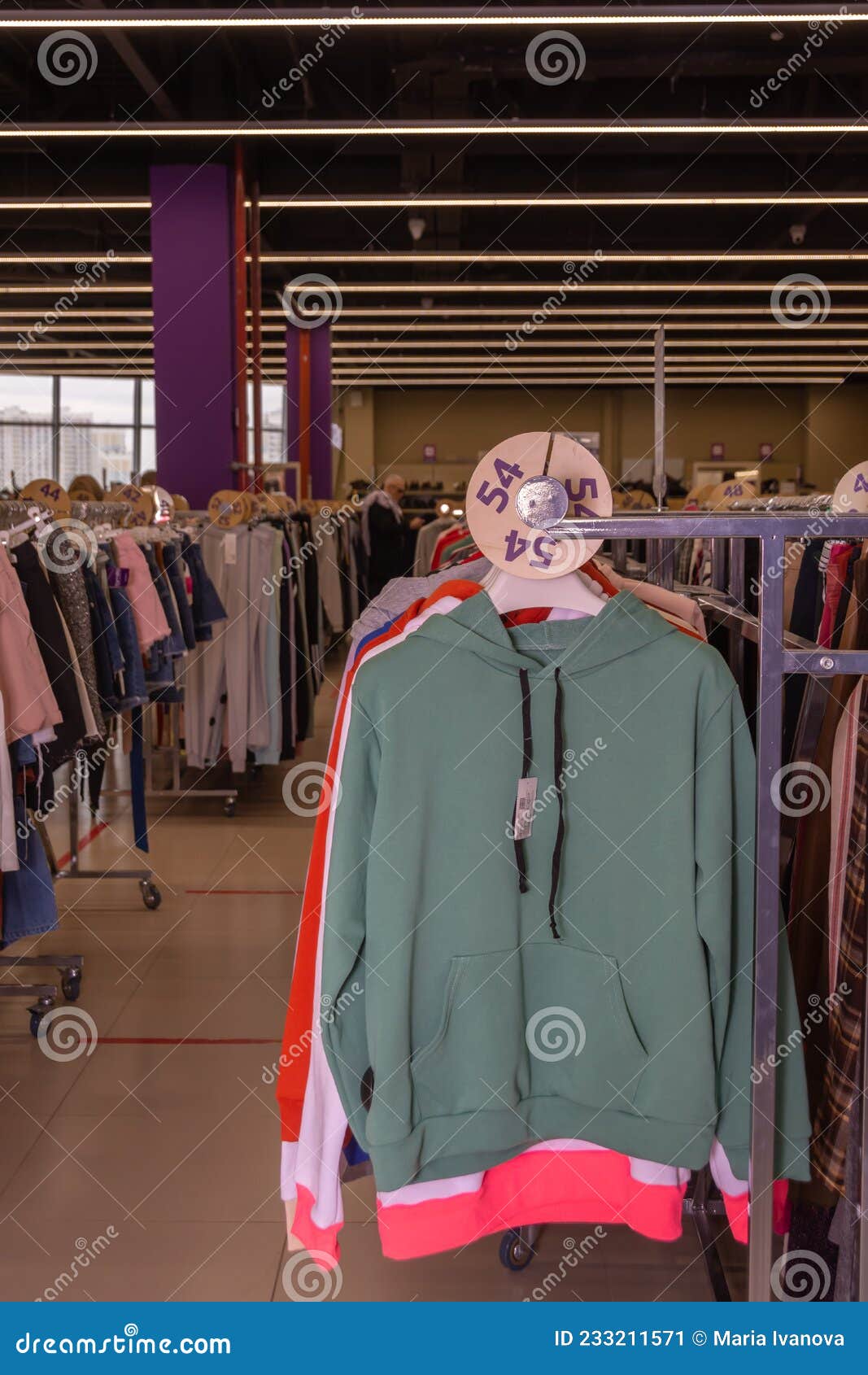 Children`s Clothing Store. 4DAILY Shopping CENTER. Editorial Photo ...