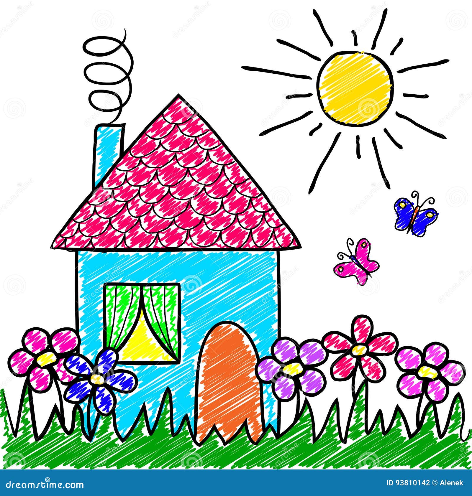 Dream House Sketch PNG Transparent Images Free Download | Vector Files |  Pngtree