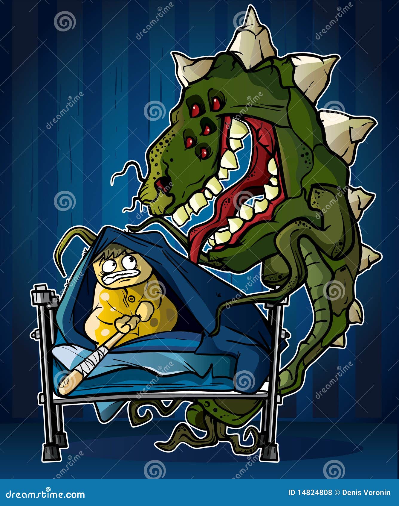 Night Monster In The Room Royalty Free SVG, Cliparts, Vectors, and Stock  Illustration. Image 116225329.