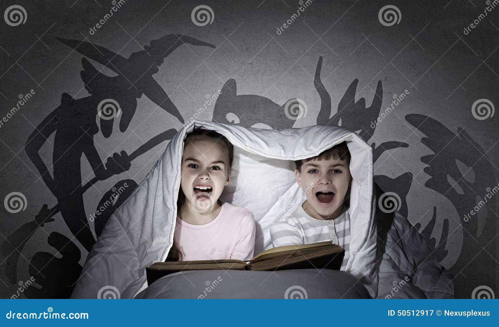 Children s nightmares stock image. Image of fear, blanket - 50512917