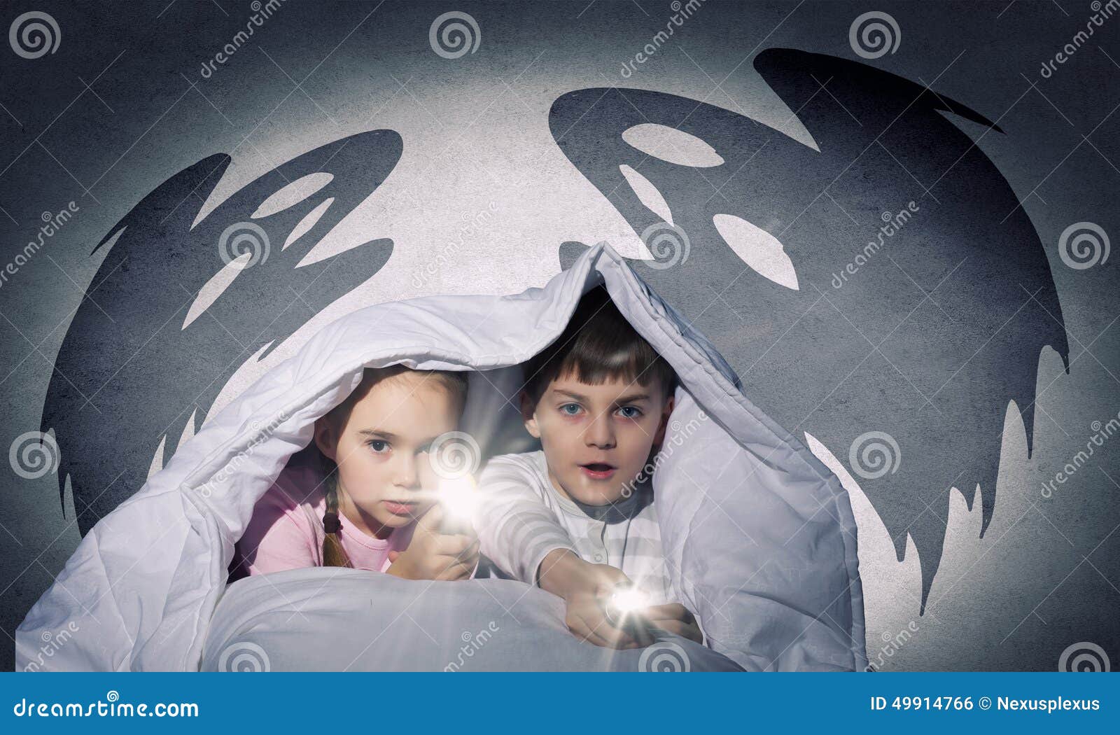 Children s nightmares stock photo. Image of bedroom, nightmare 49914766