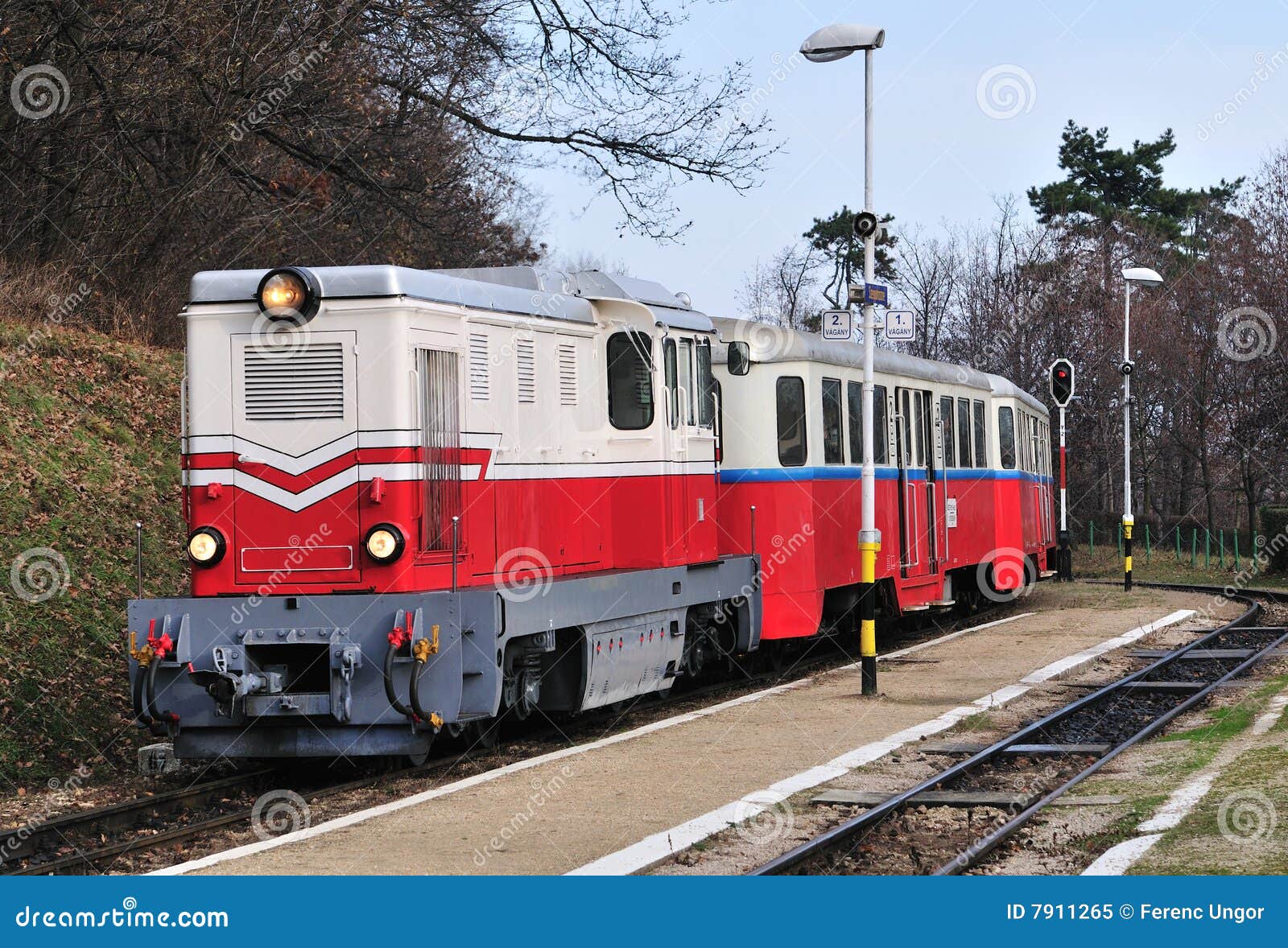 Children S Railway, Budapest Stock Image Image of hungarian, line