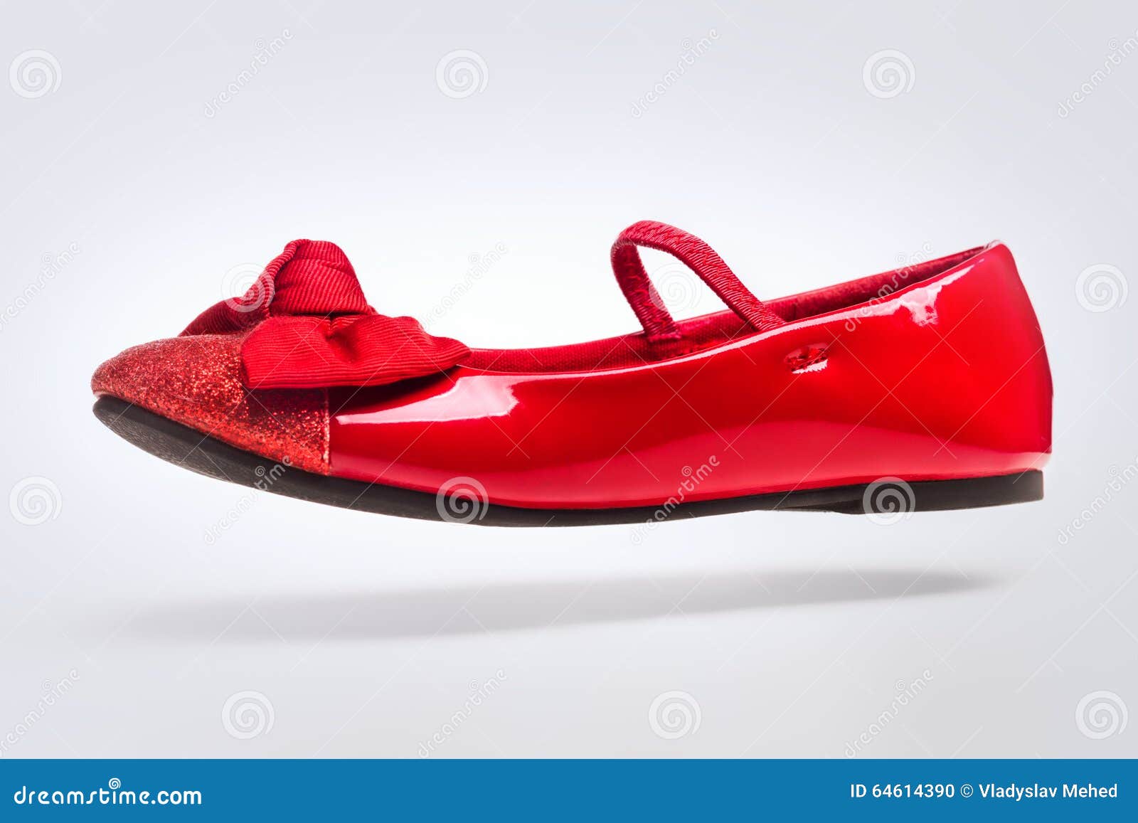 Children s Red Shoe stock photo. Image of pair, femininity 64614390
