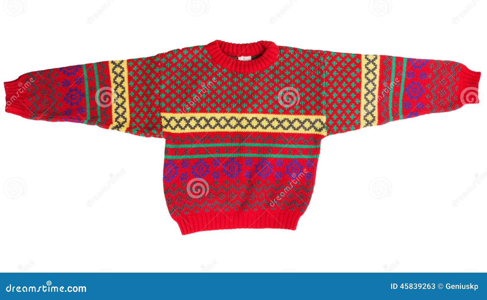 Children s red sweater stock image. Image of baby, child 45839263