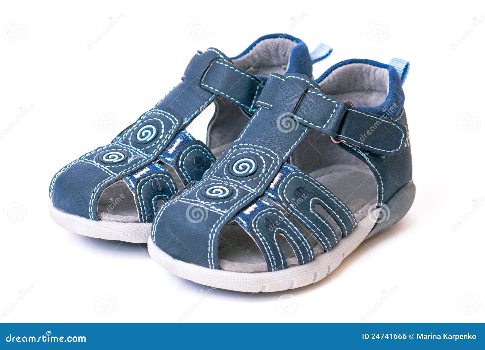 Children s sandals stock photo. Image of nurseries, accessory 24741666