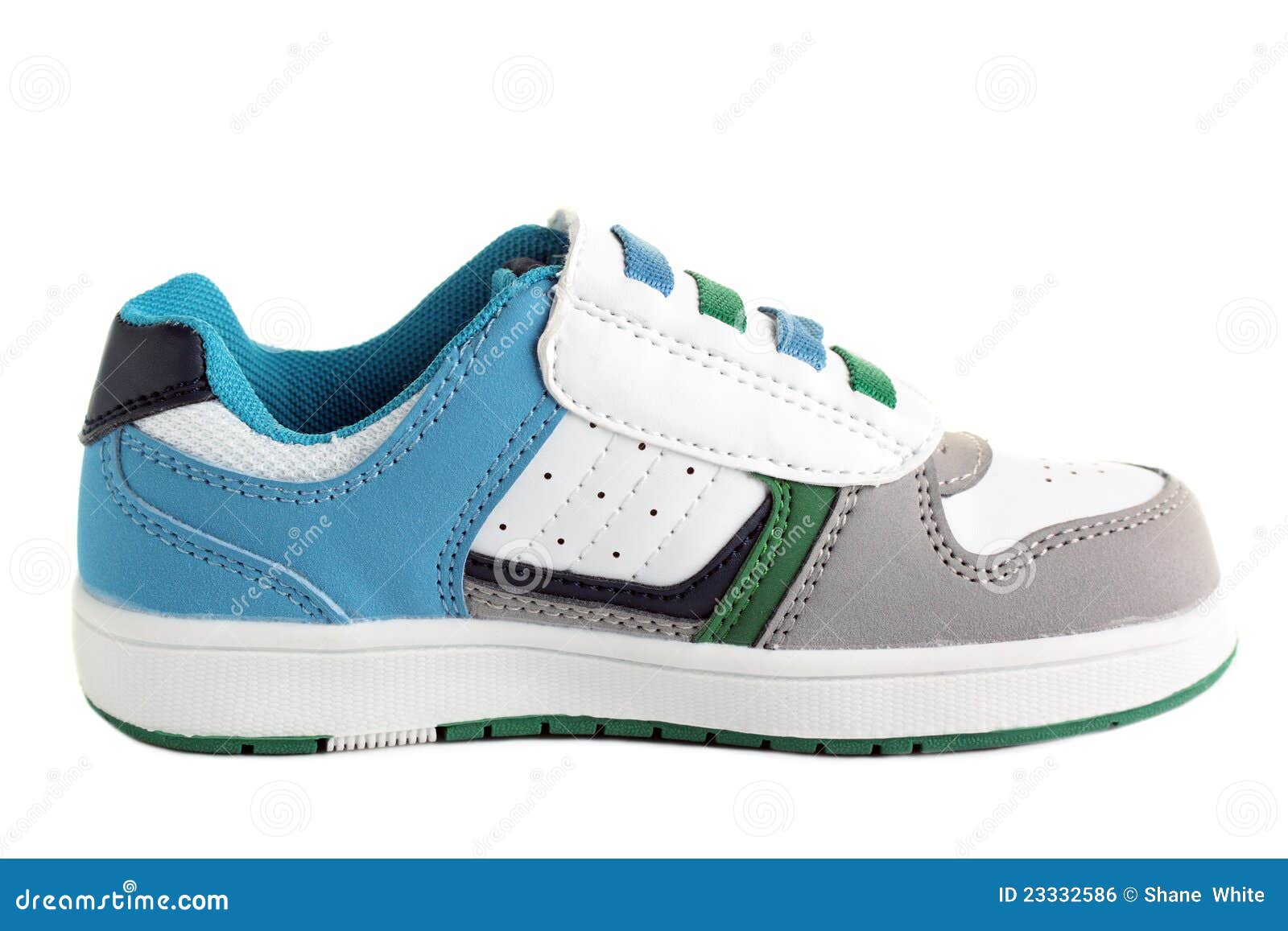 Children s Shoe stock photo. Image of velcro, colourful - 23332586