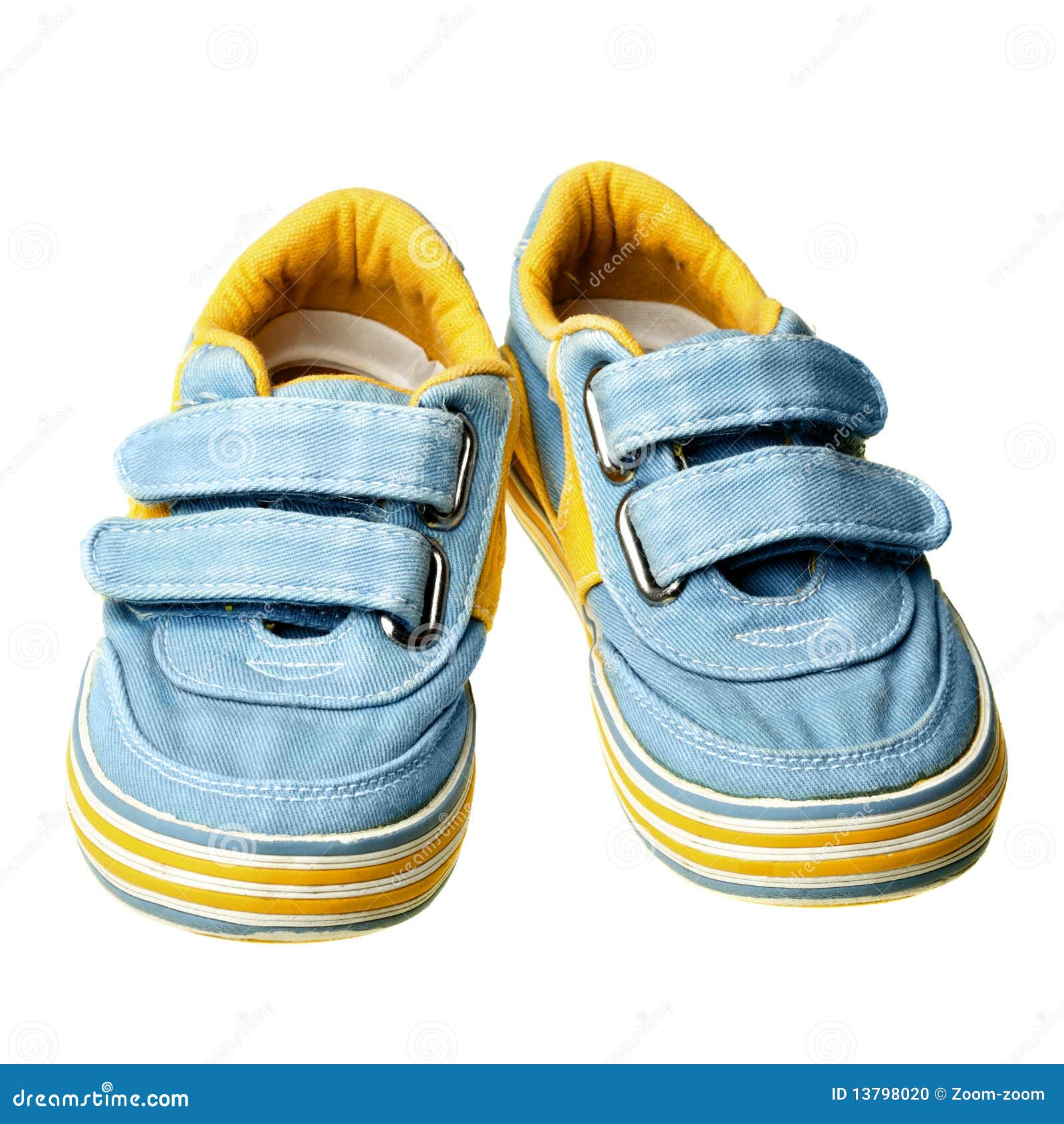 Children s shoes stock photo. Image of closeup, blue - 13798020