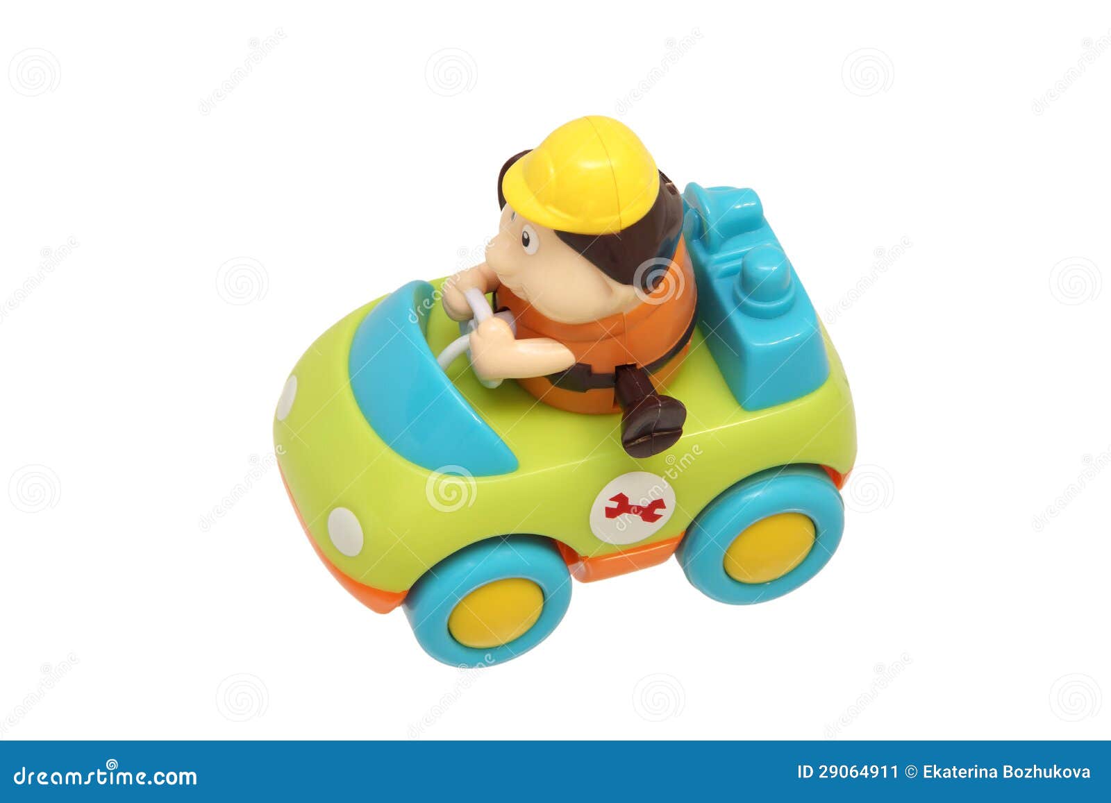 Children S Toy Car with Driver. Stock Image Image of little, design 29064911