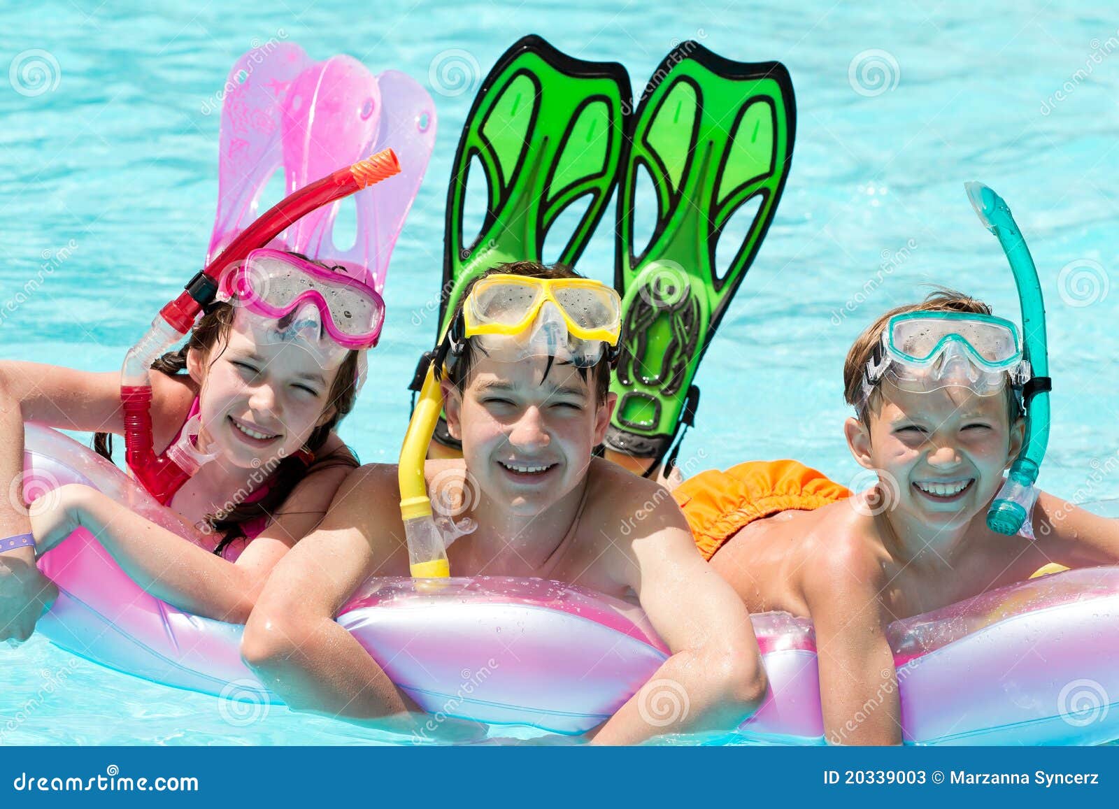 Children scuba diving stock image. Image of inflatable 20339003