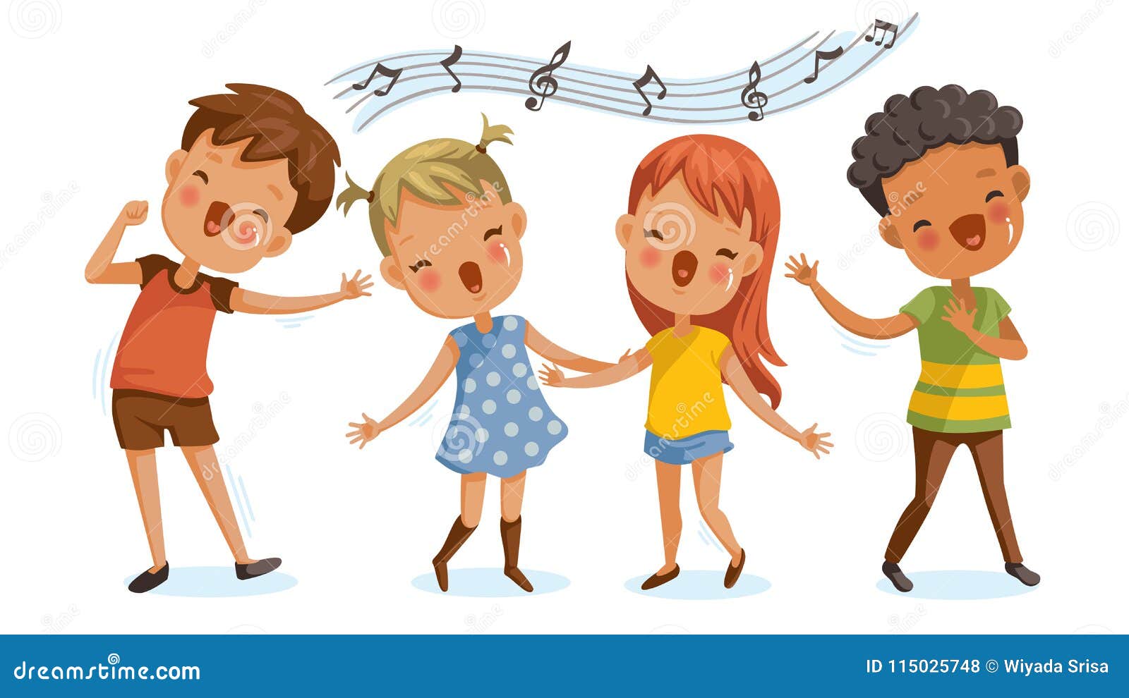 Singing Clipart For Kids