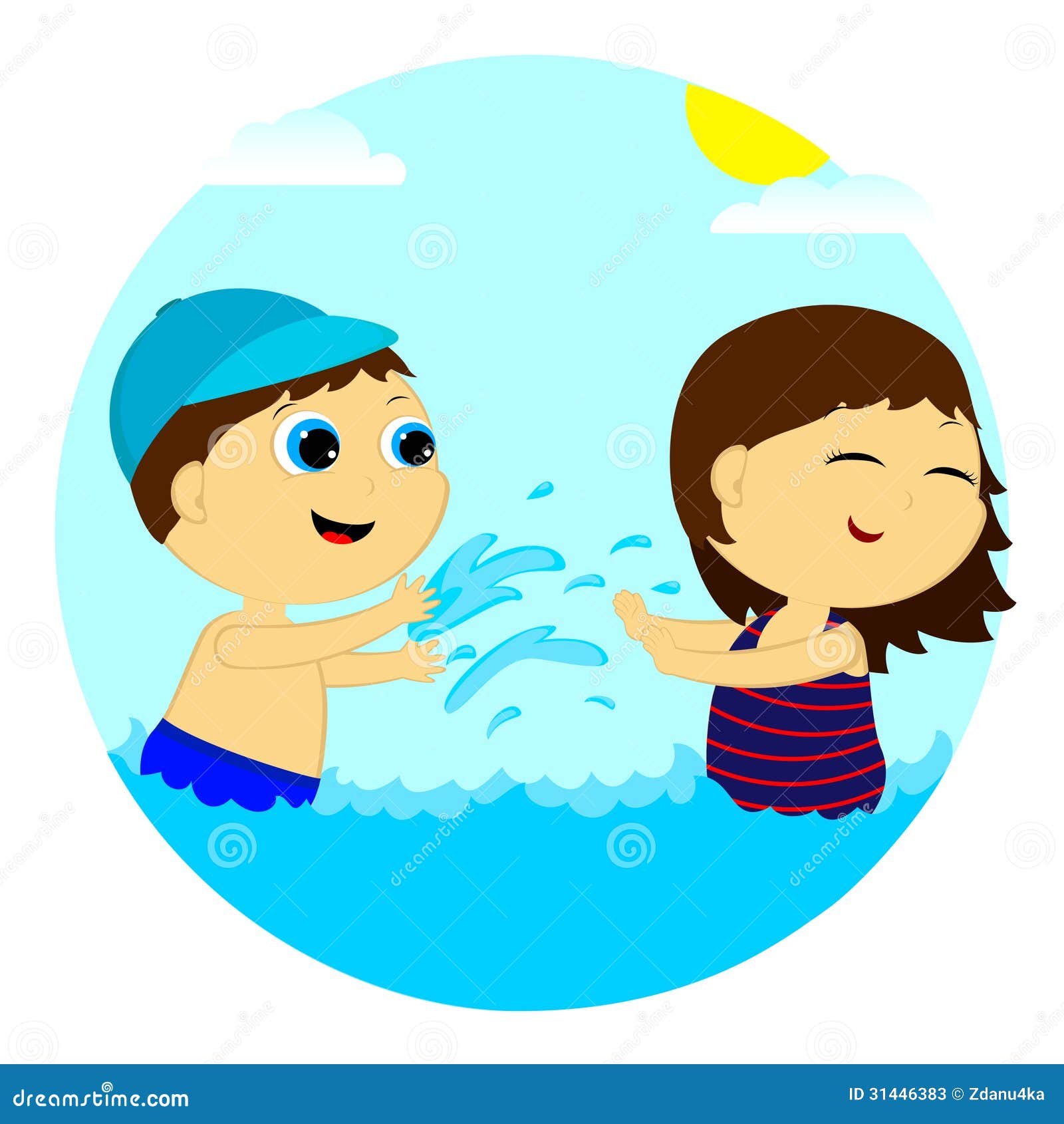 water play clipart free - photo #37