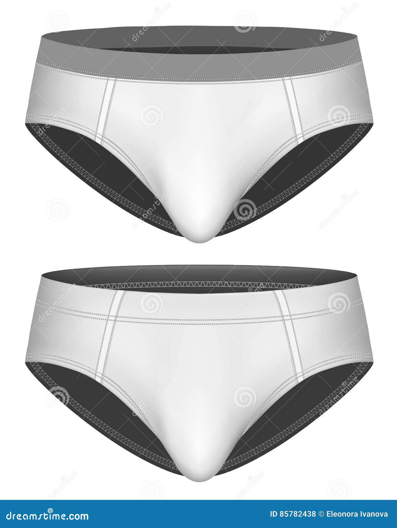 Illustration Of Men In Briefs Cartoon Vector 66643371