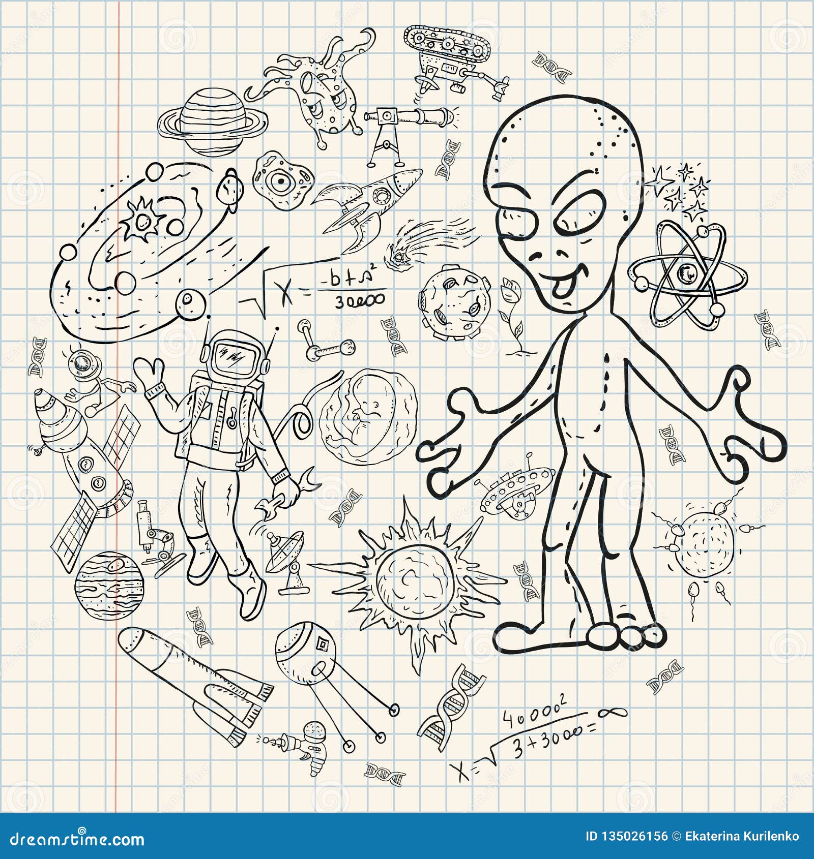 91 Science Doodle Coloring Pages Best