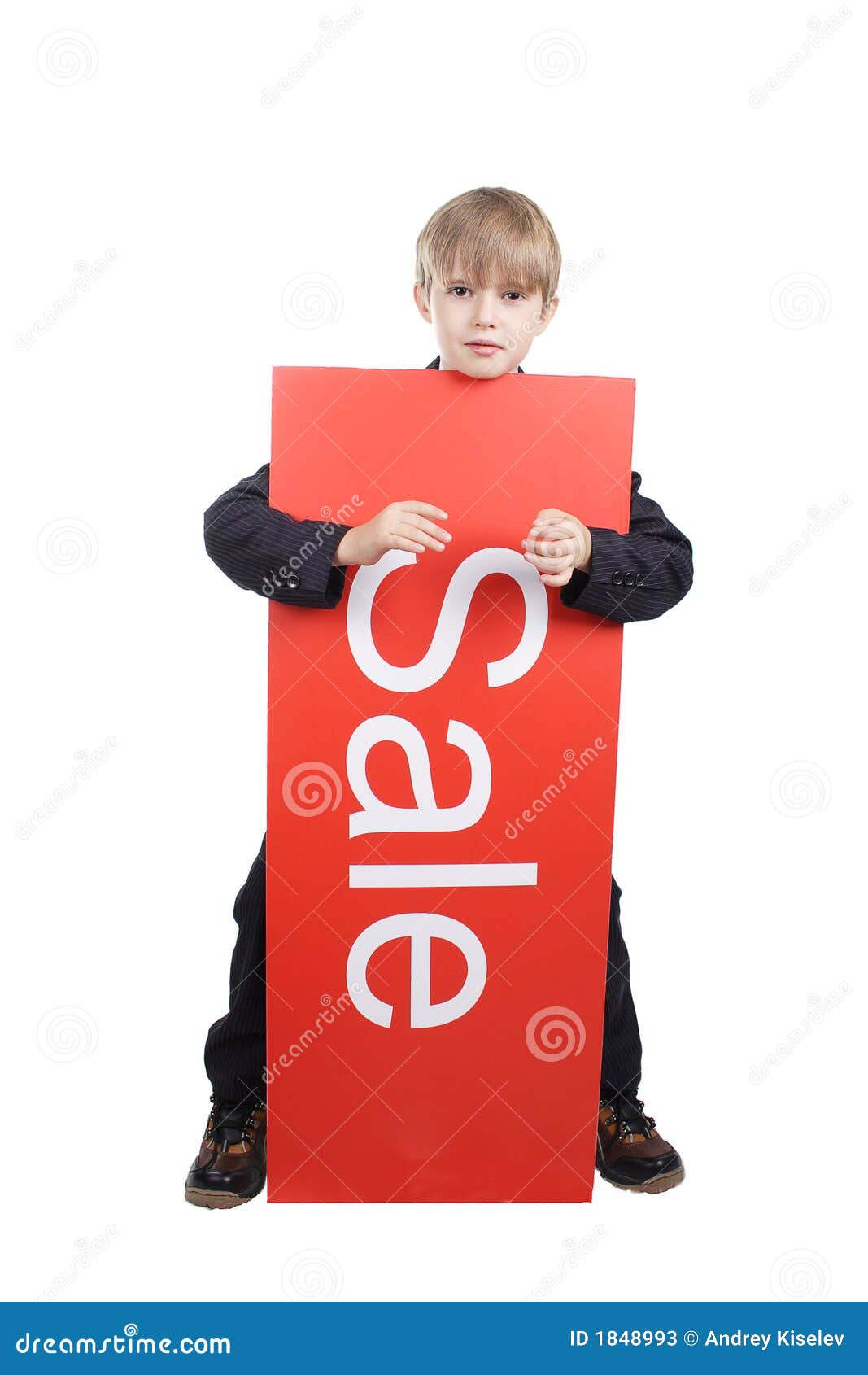 Childrens sale stock image. Image of beautiful, grandson 1848993