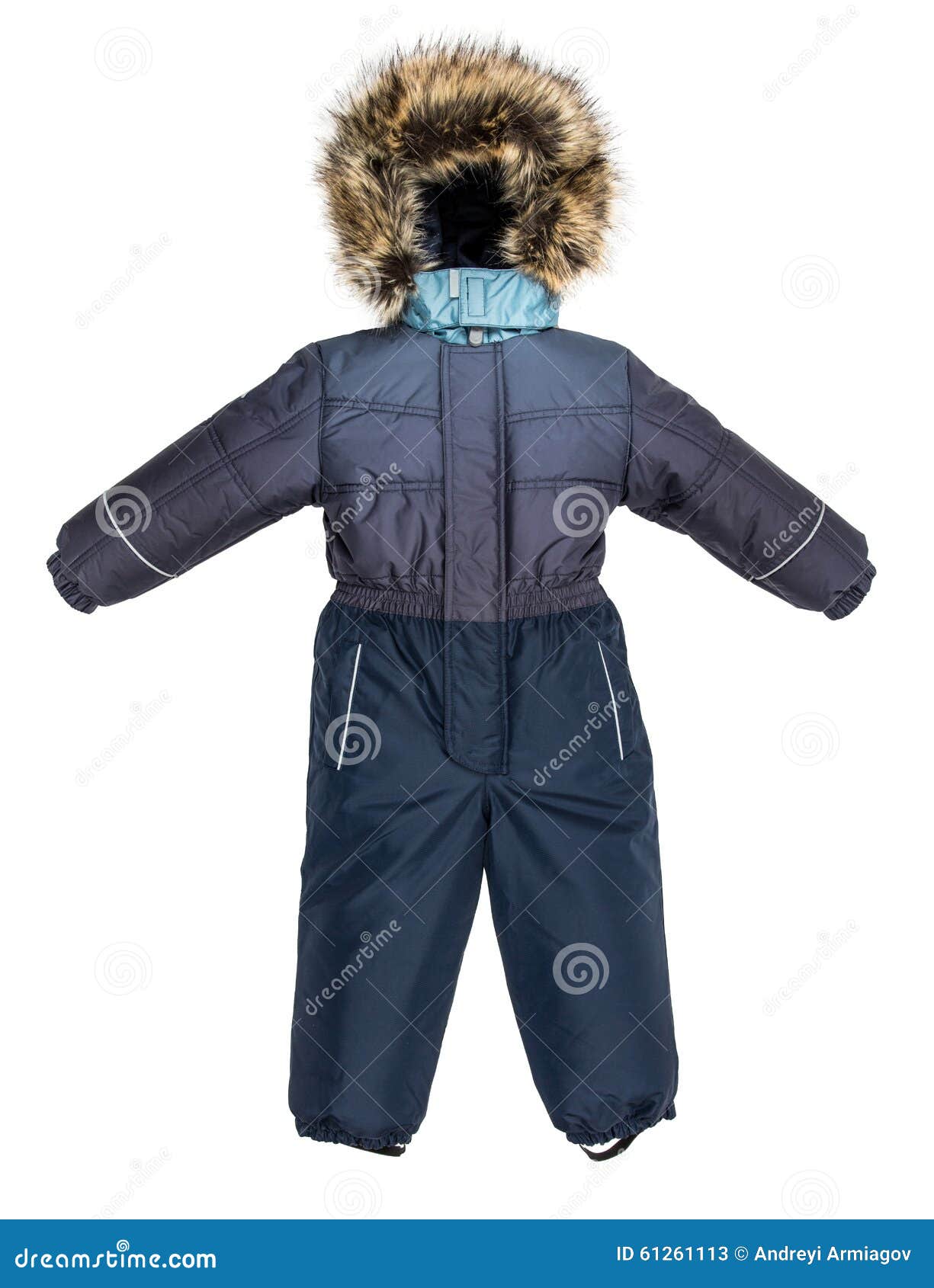 Childrens snowsuit fall stock image. Image of apparel 61261113