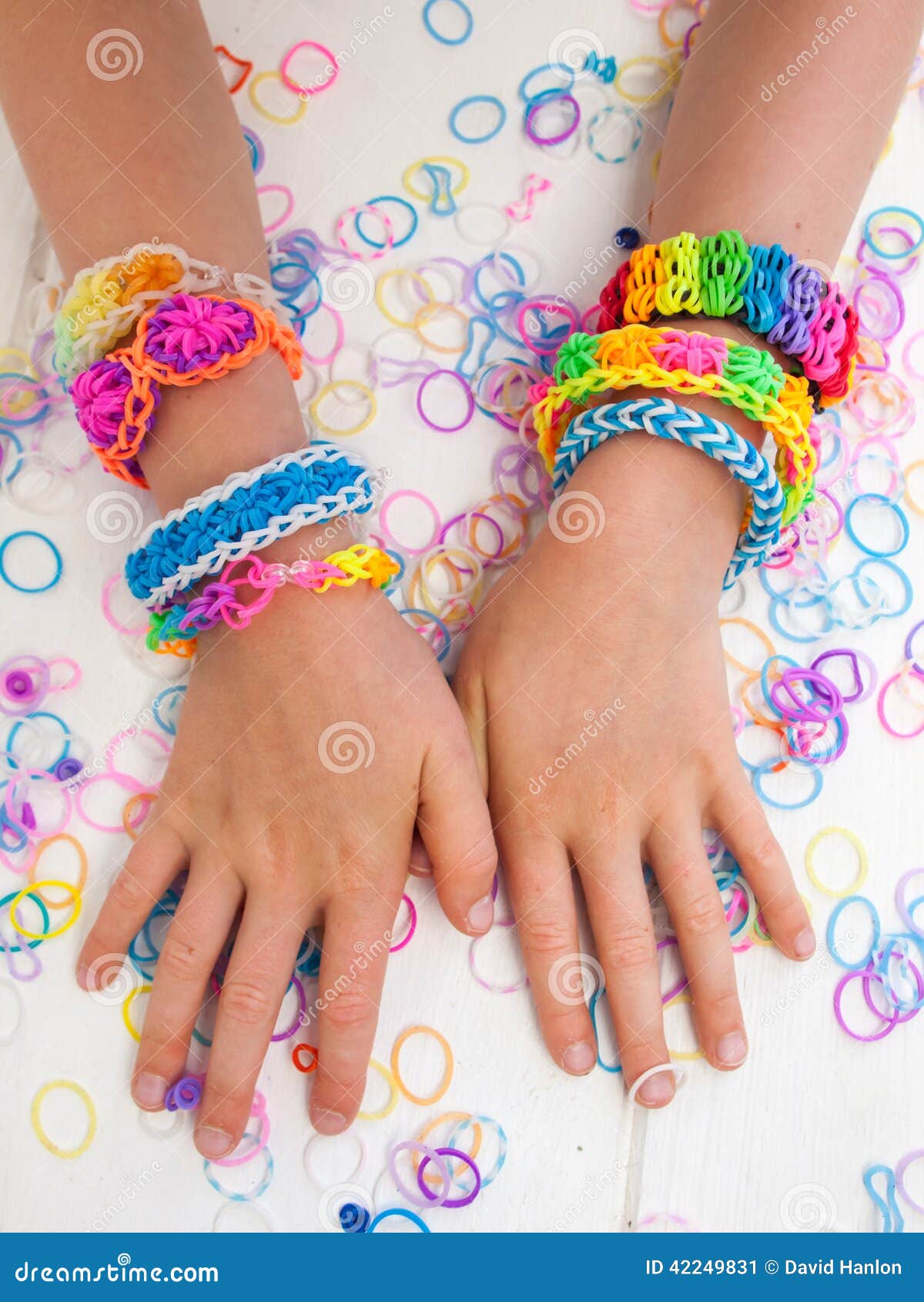 Rubber bracelets hires stock photography and images  Alamy