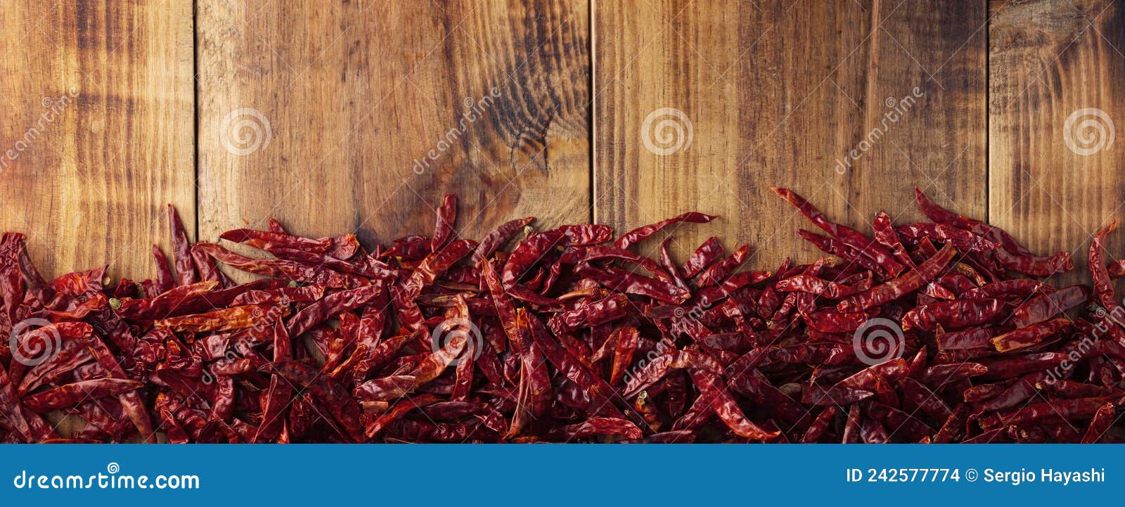 chile de arbol panoramic background