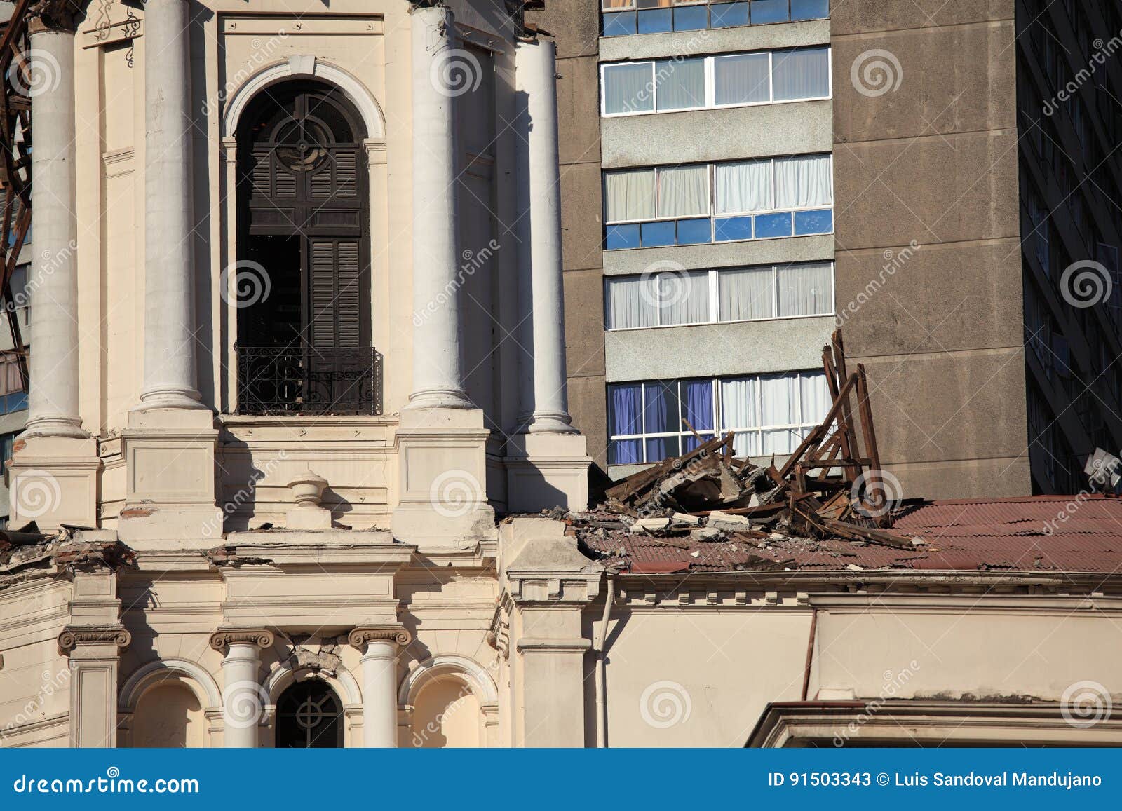 chile earthquake damage