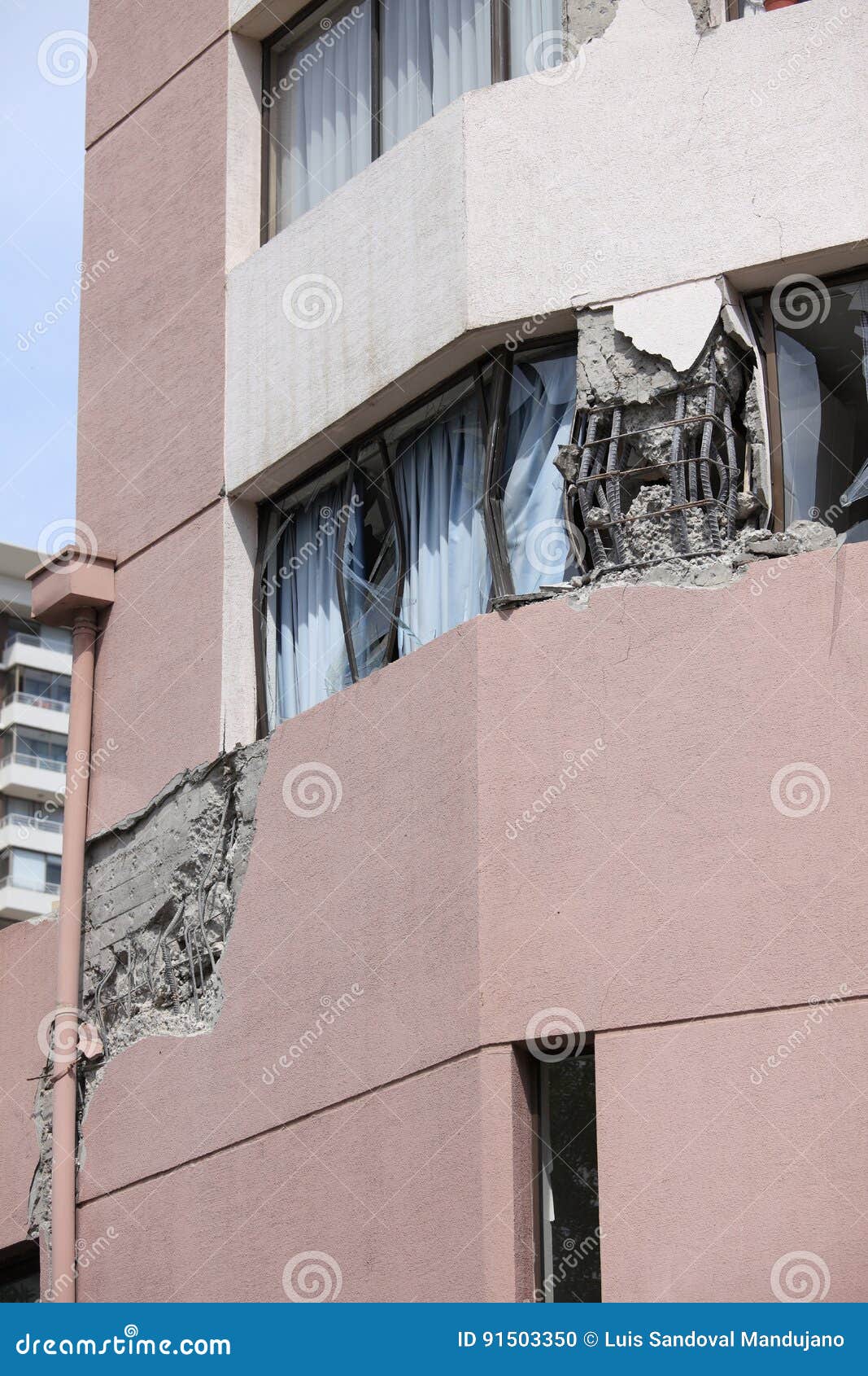 chile earthquake damage