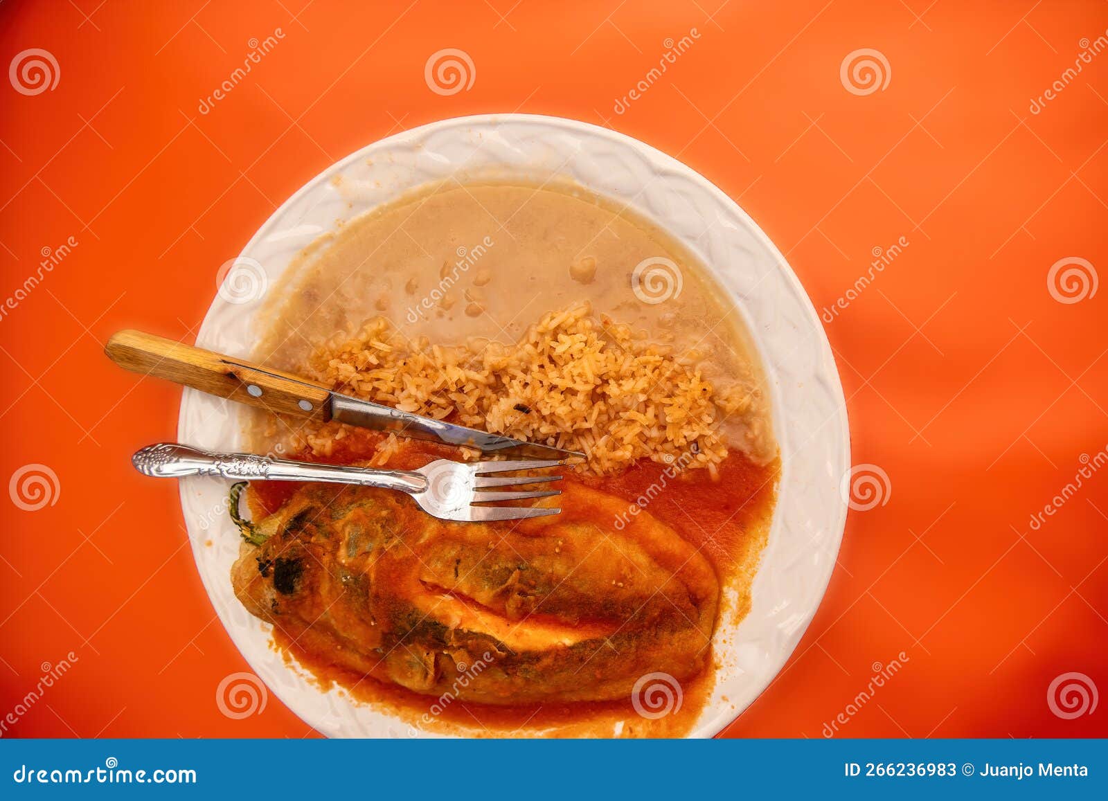 Chile Relleno with Cheese, Mexican Food Stock Image Image of dish