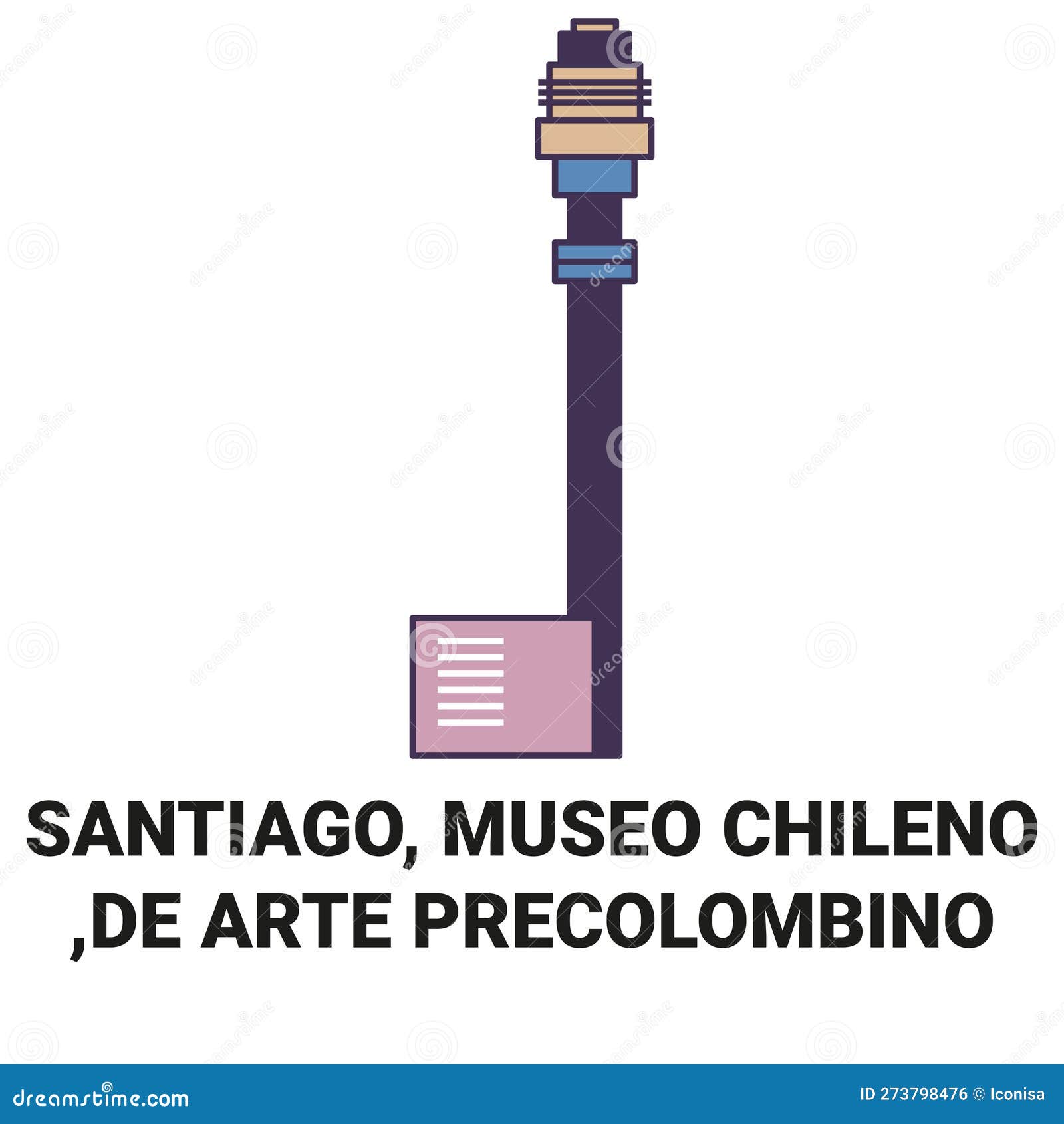 chile, santiago, museo chileno de arte precolombino travel landmark  