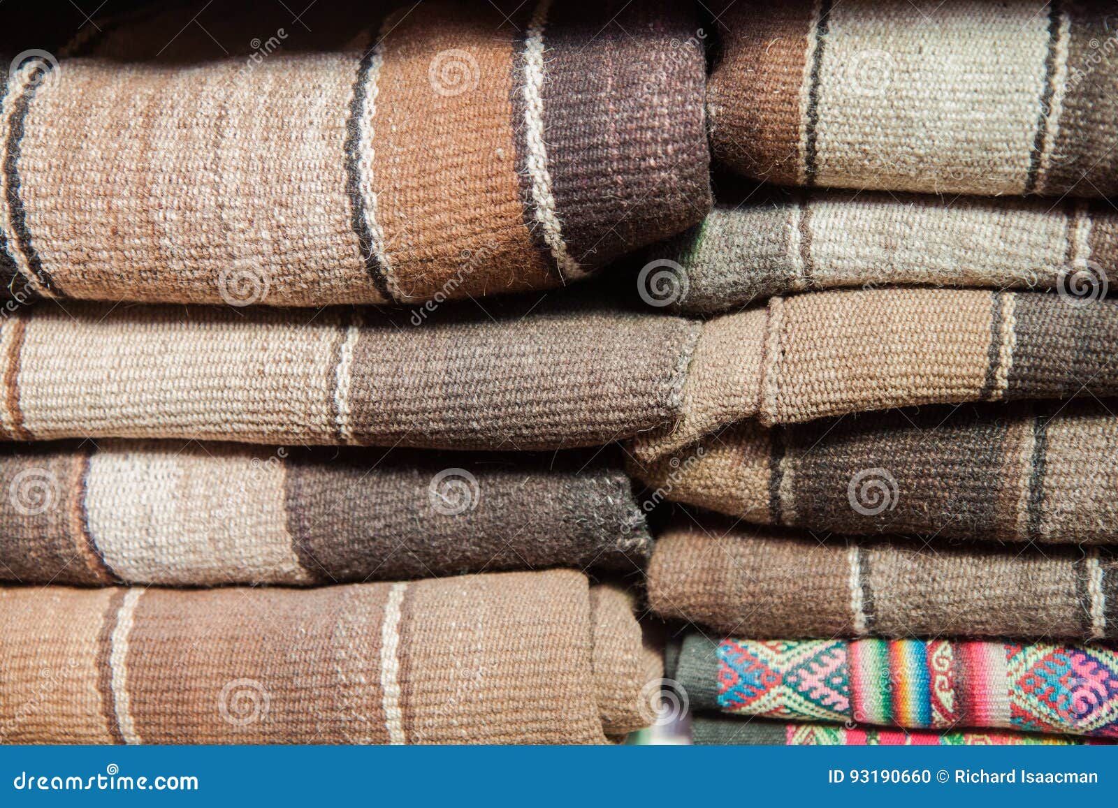 Chilean Blankets stock photo. Image of made, chilean 93190660
