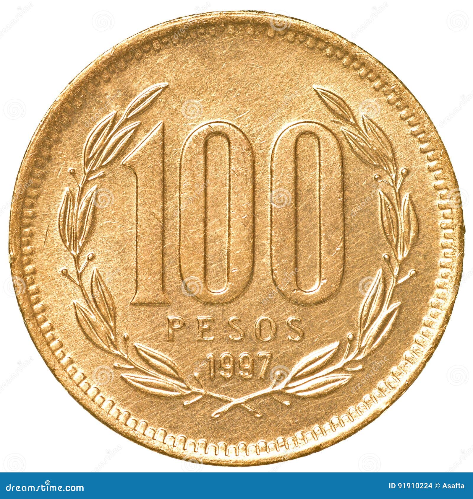 100 Chilean Pesos Coin Stock Photo Image Of Currency 91910224 100-chilean-pesos-coin-stock-photo-image-of-currency-91910224