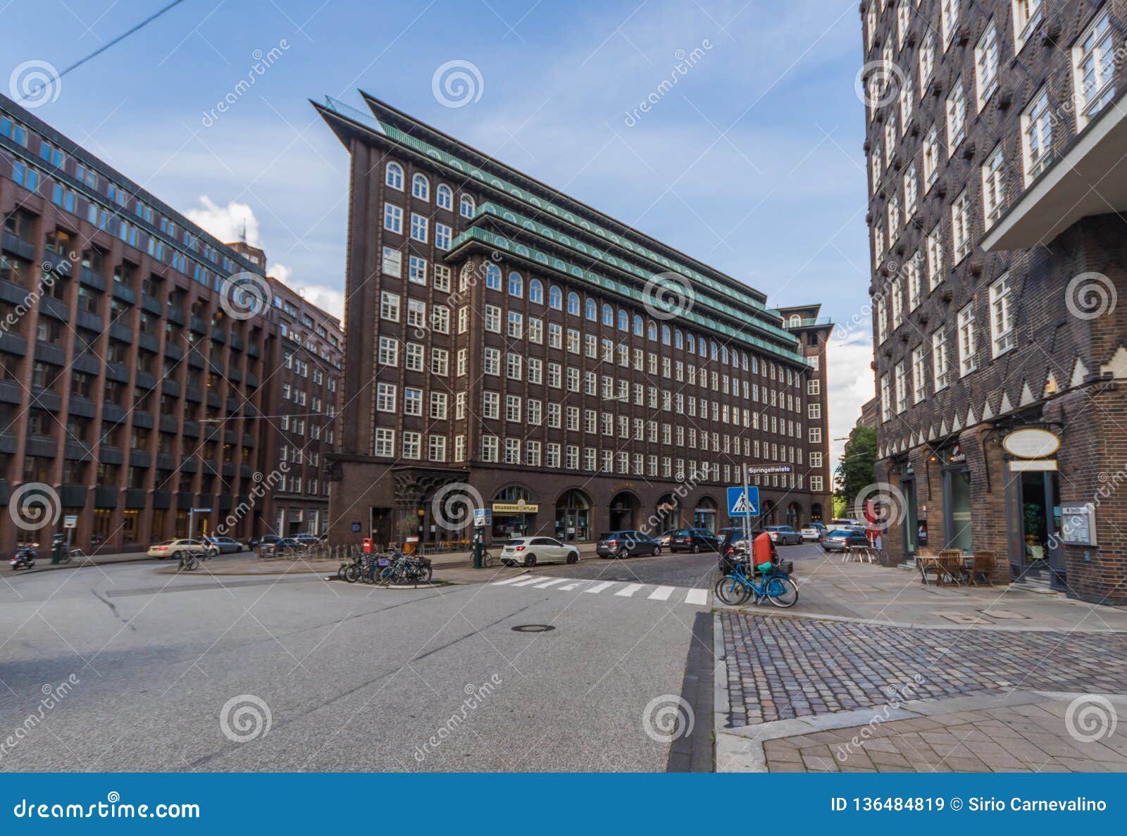 The Chilehaus Office Complex Hamburg Editorial Stock Image Image Of Colors Speicherstadt