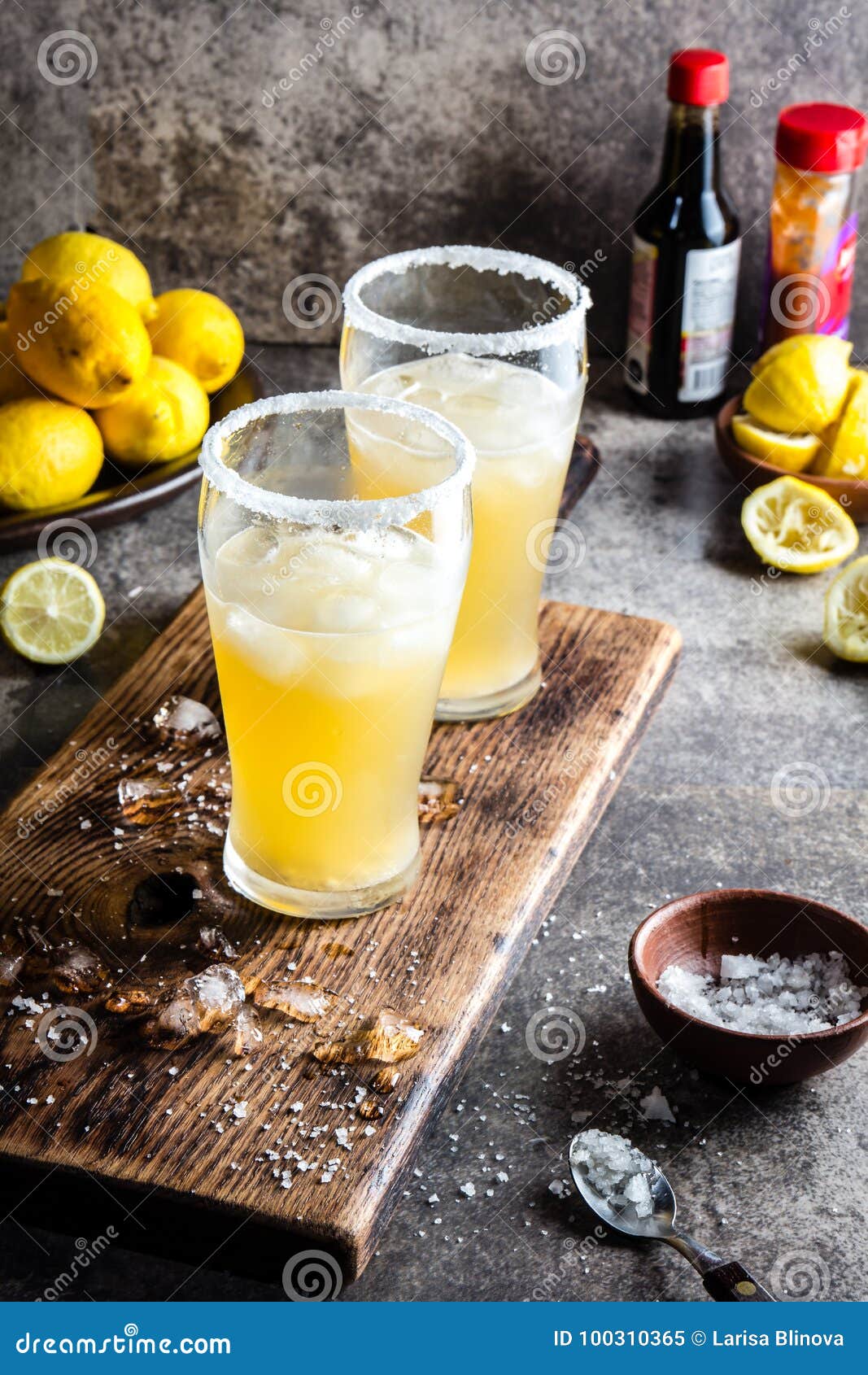 Cocktail Mexicain Limonade Boisson Latino-américaine Avec Des