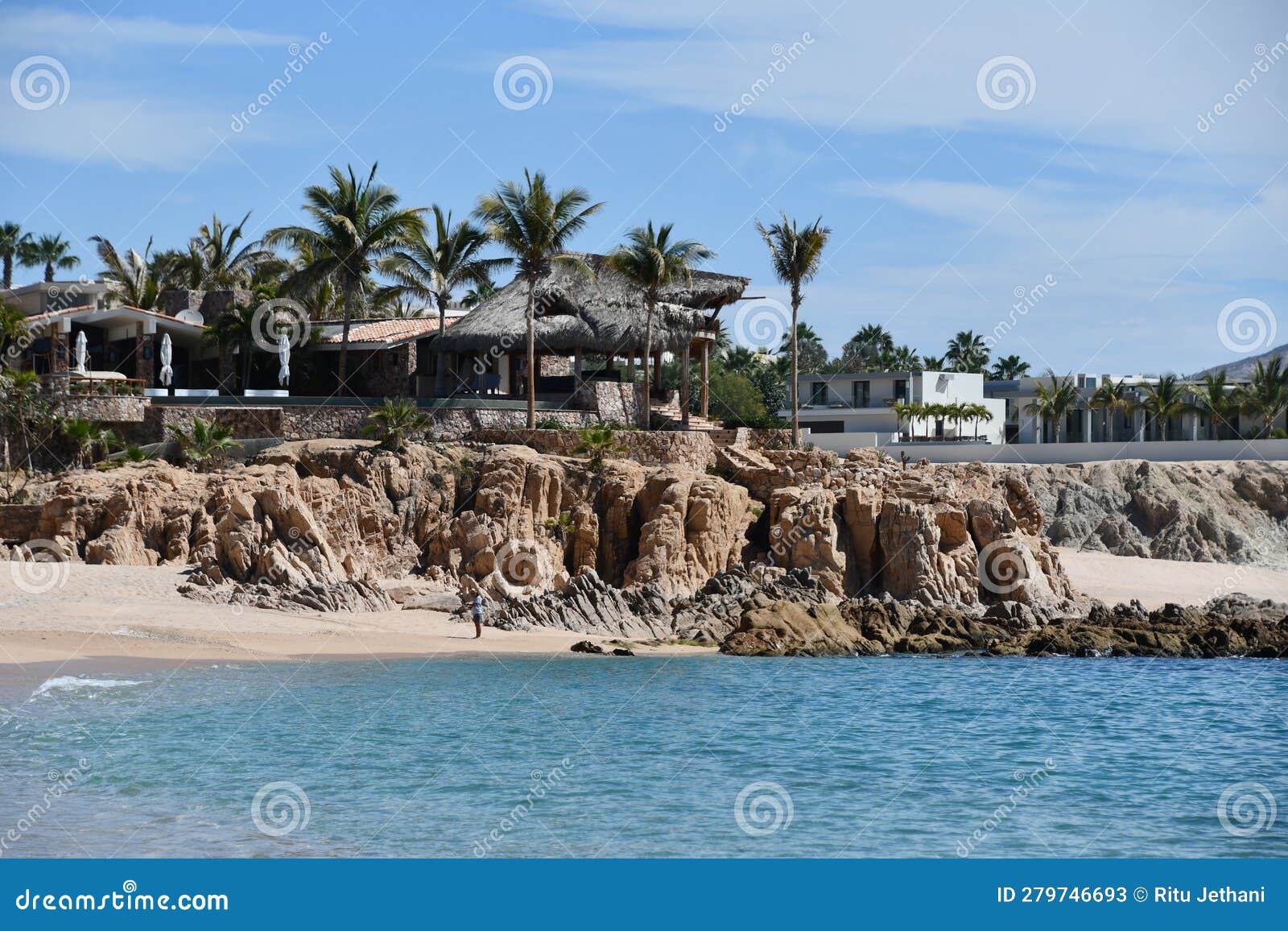 chileno beach (playa chileno) in los cabos, mexico