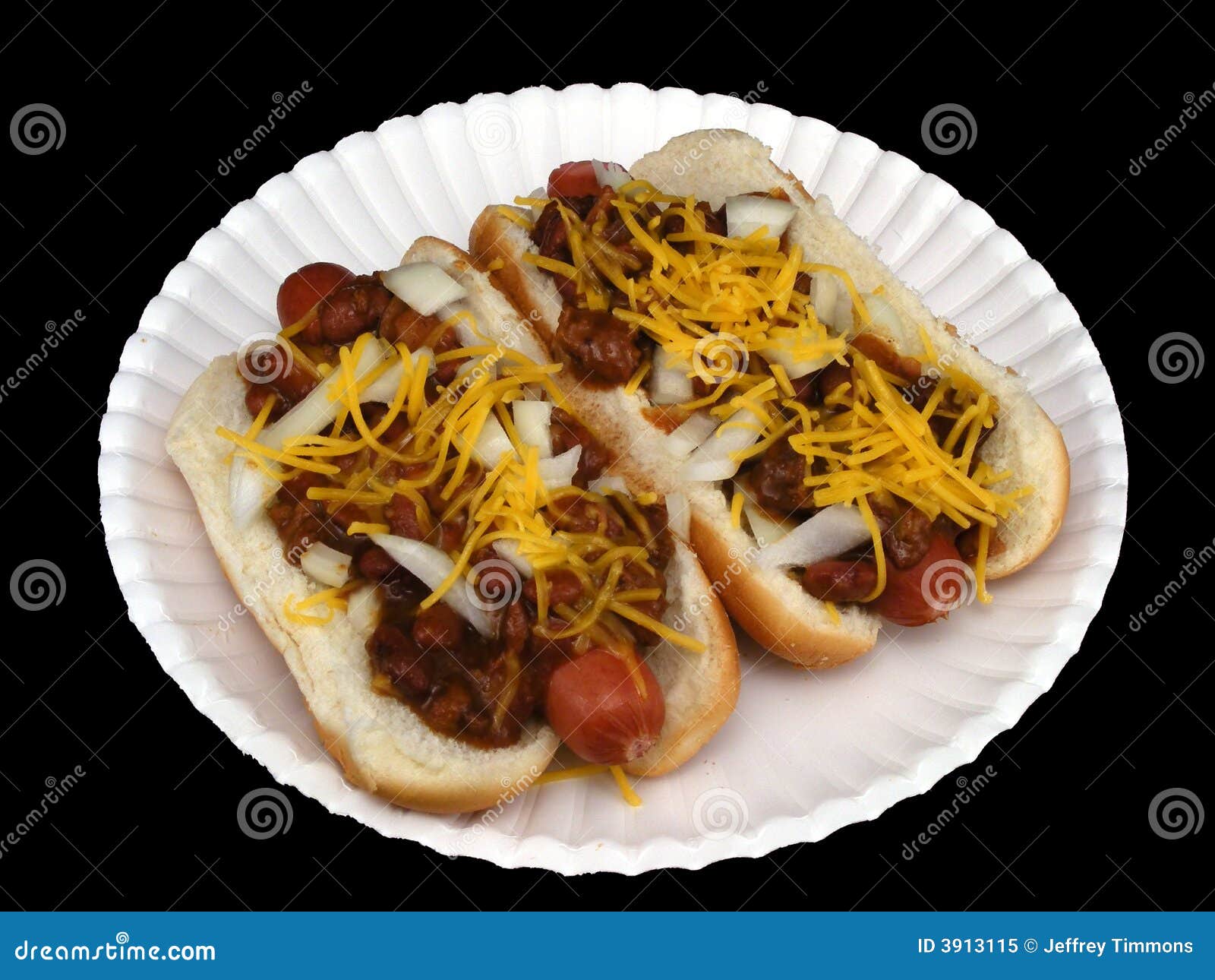 Chili Dogs 2 stock image. Image of fast, tasty, food 3913115